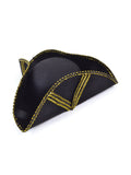 Tricorn Hat With Gold Trim 1