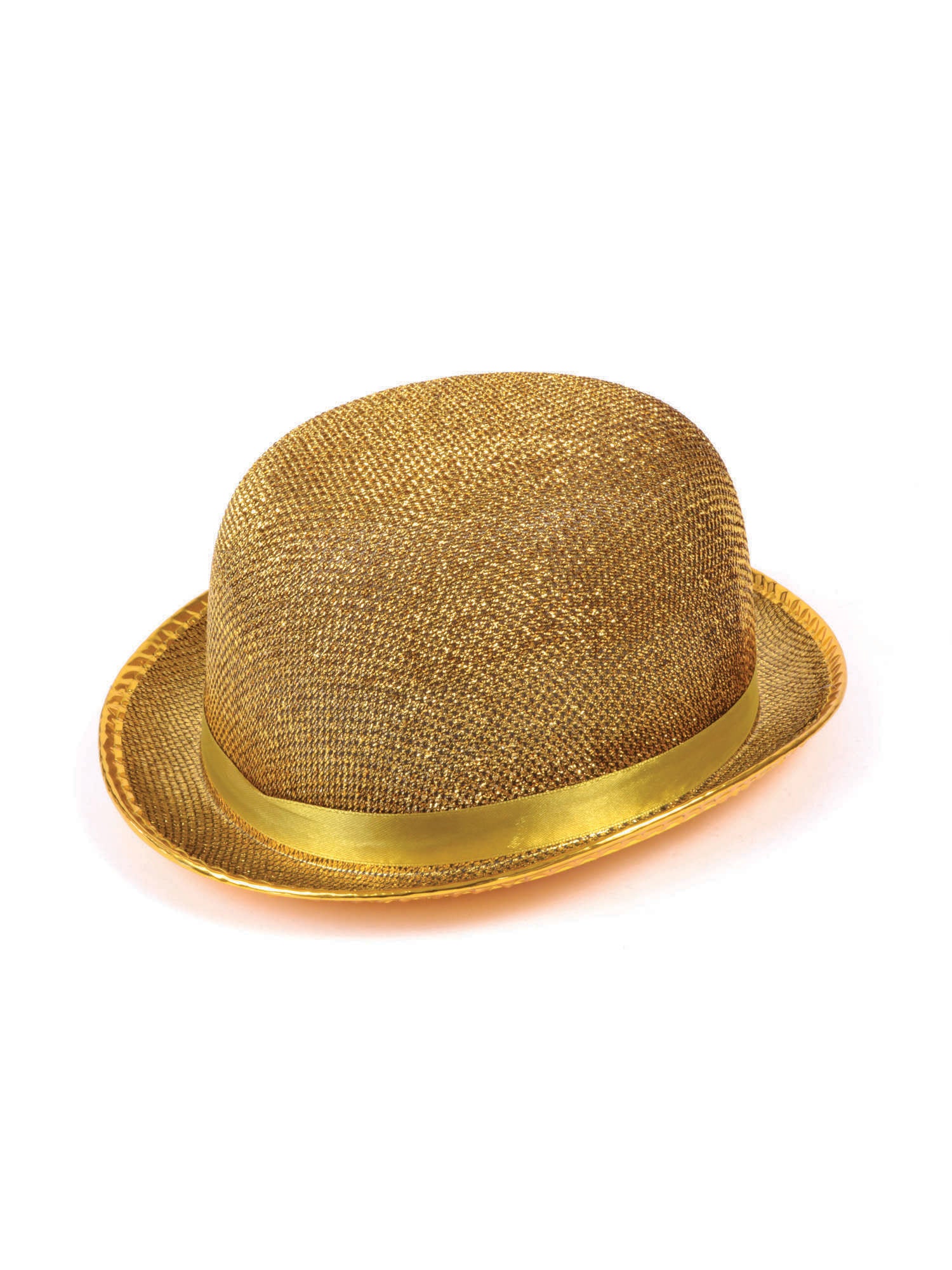 Bowler Hat Gold Lurex 1