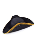 Tricorn Hat + Gold Trim 1