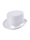 Top Hat - White (Satin Look) 1
