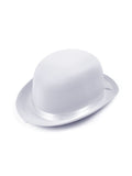 Satin Look Bowler Hat 1