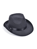Gangster Hat Pin Striped 1