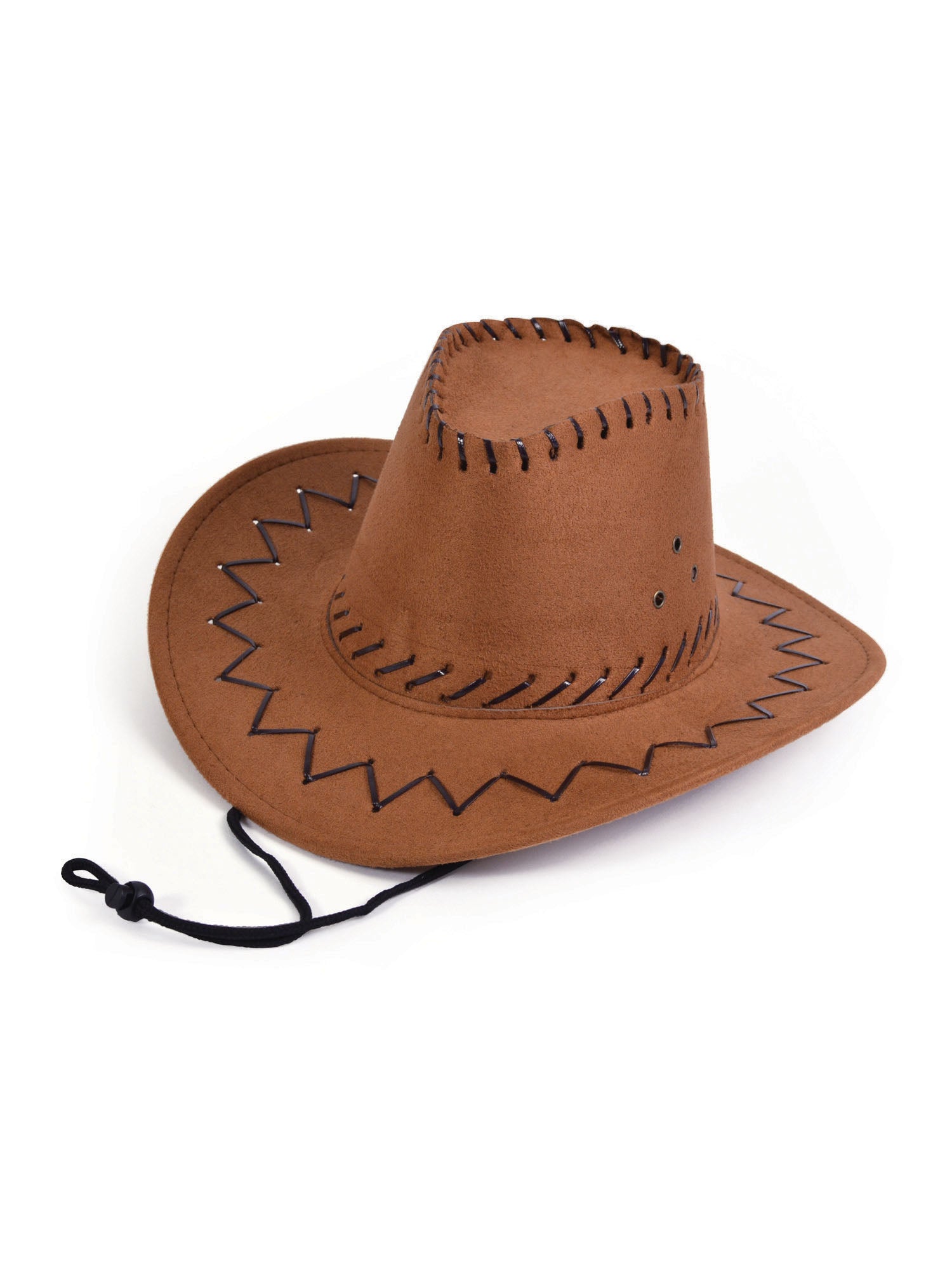 Cowboy Hat - Stitched Brown - Kids 1