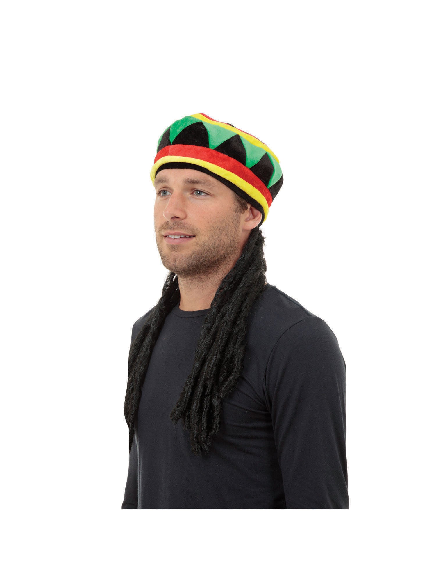 Rasta Hat And Hair 1
