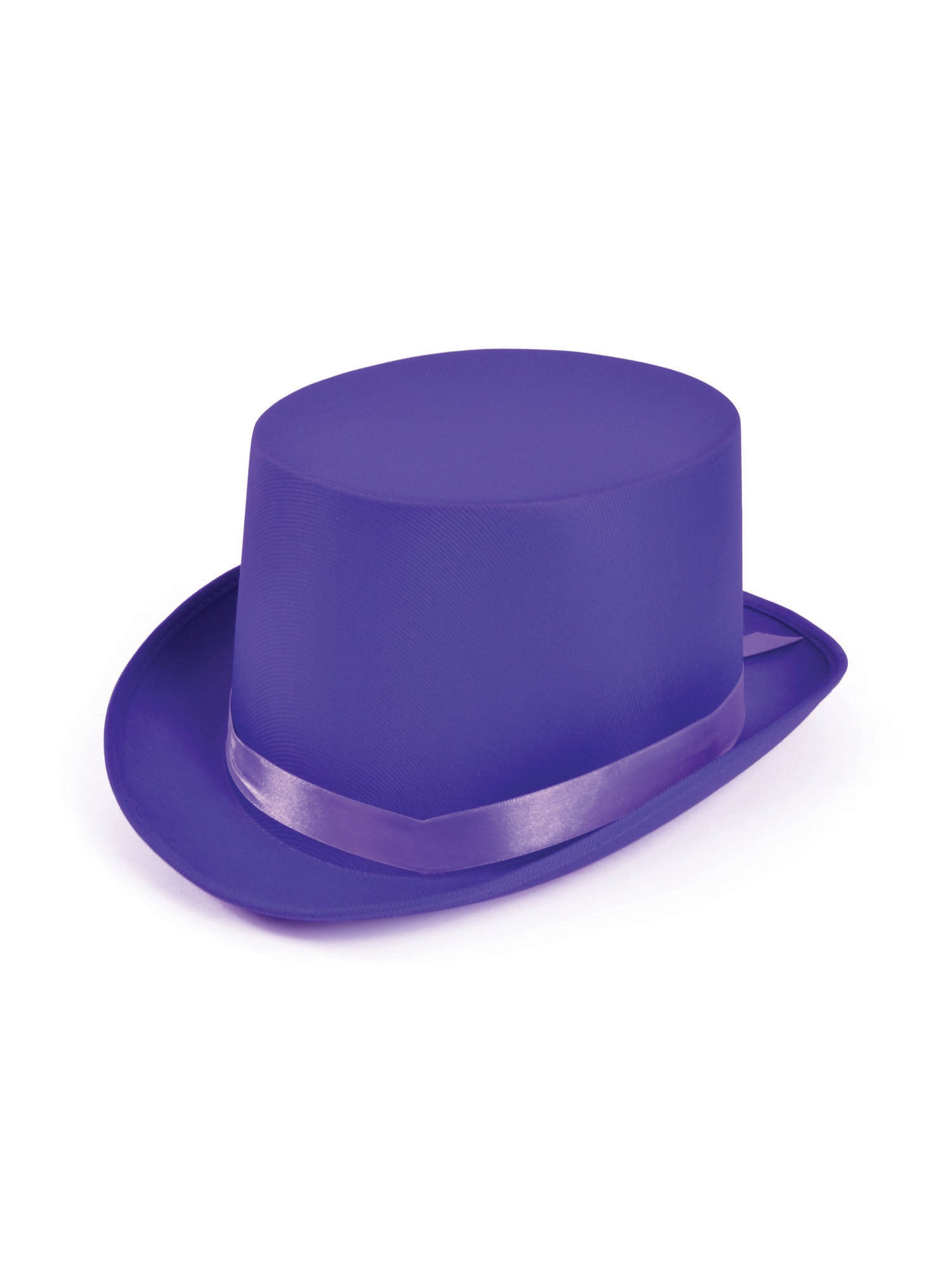 Top Hat Satin - Purple 1
