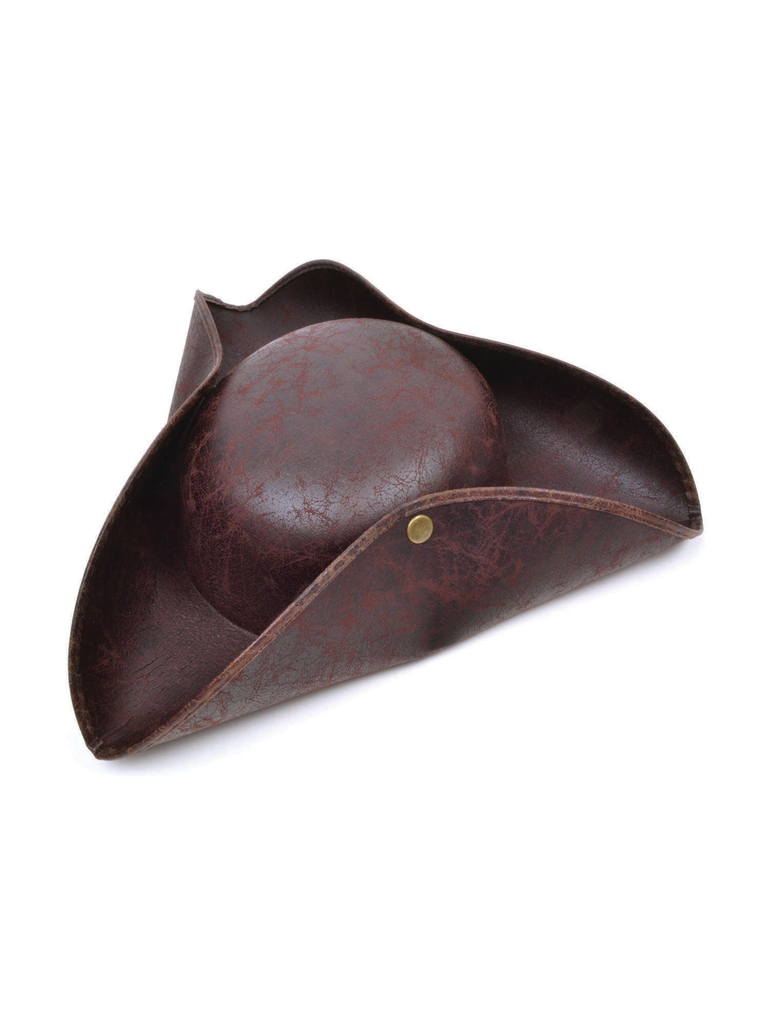 Tricorn Hat - Brown Aged Look 1