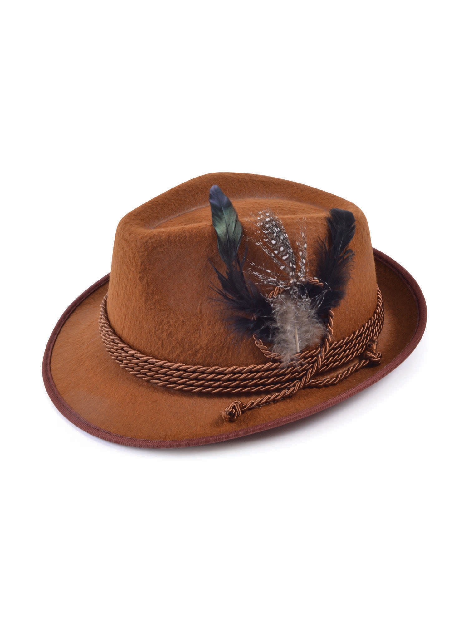 Oktoberfest Felt Hat - Brown 1