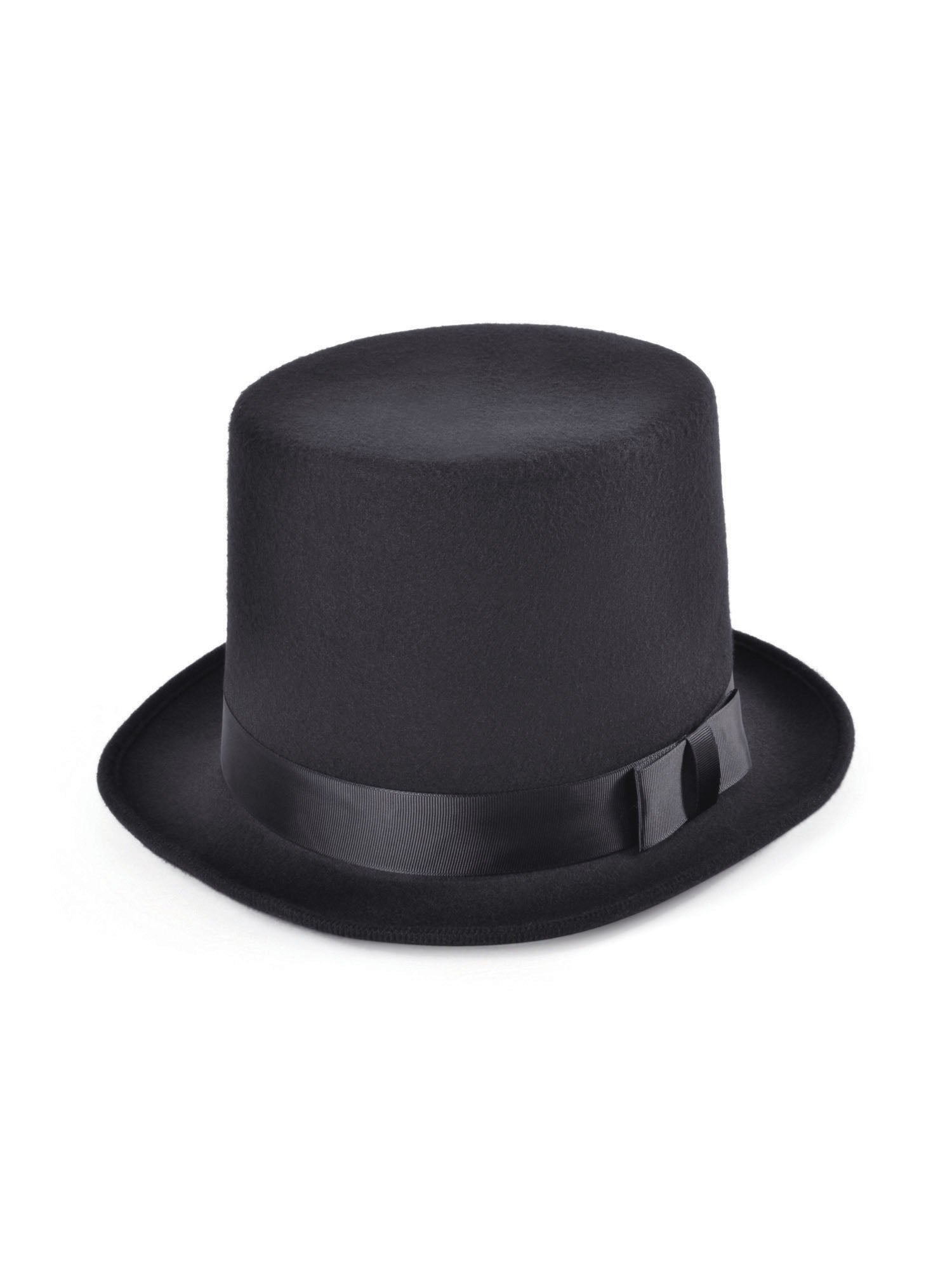 Top Hat Wool Felt Black 1