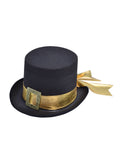 Top Hat Black W/Gold Belt 1