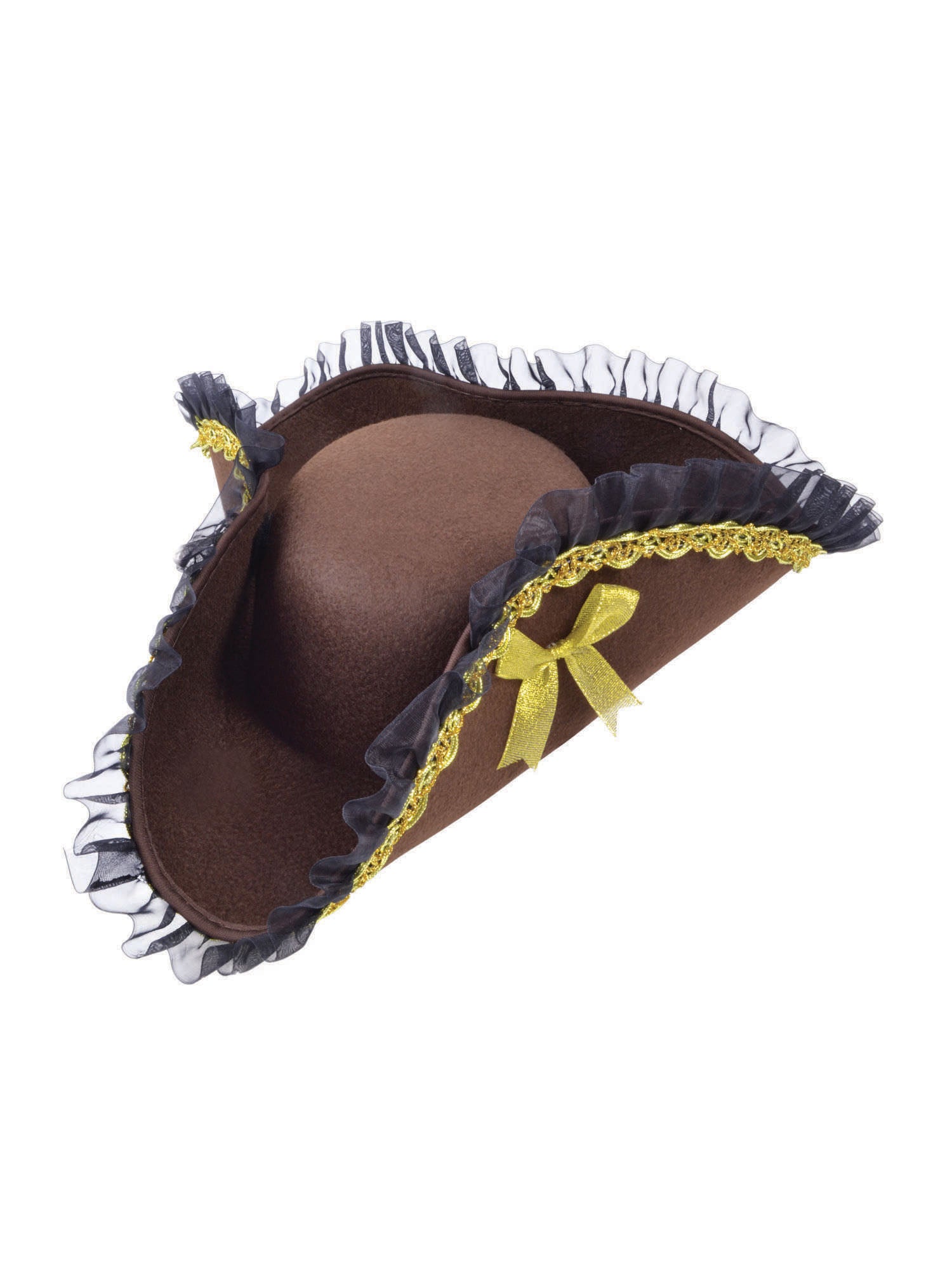 Tricorn Hat Brown (Pirate Lady) 1