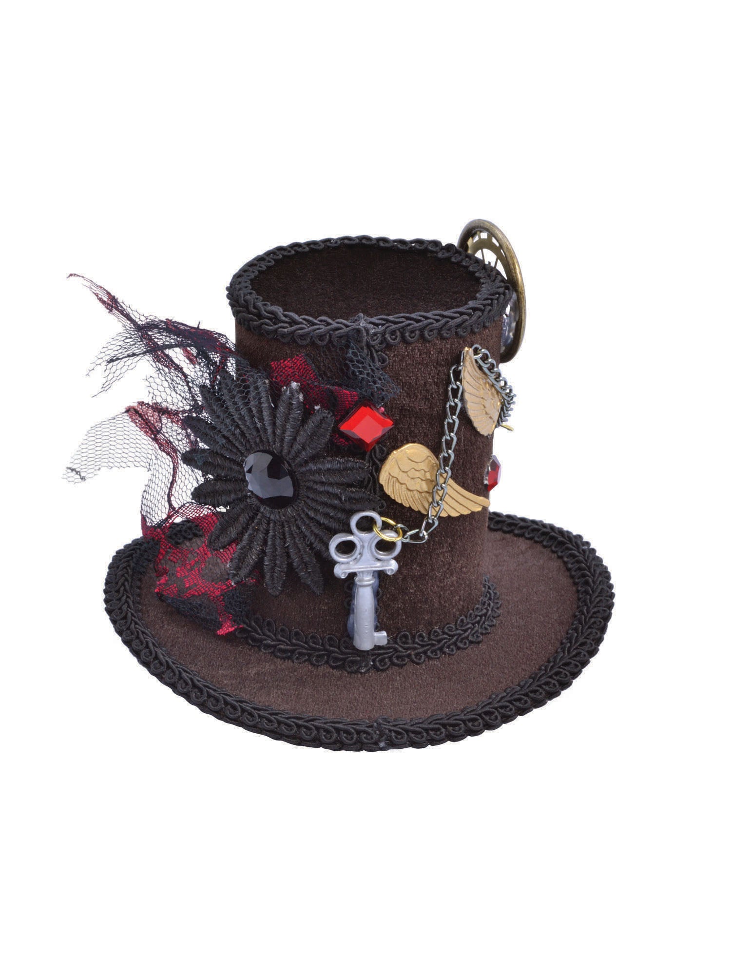 Steampunk Tall Top Hat (Mini) 1