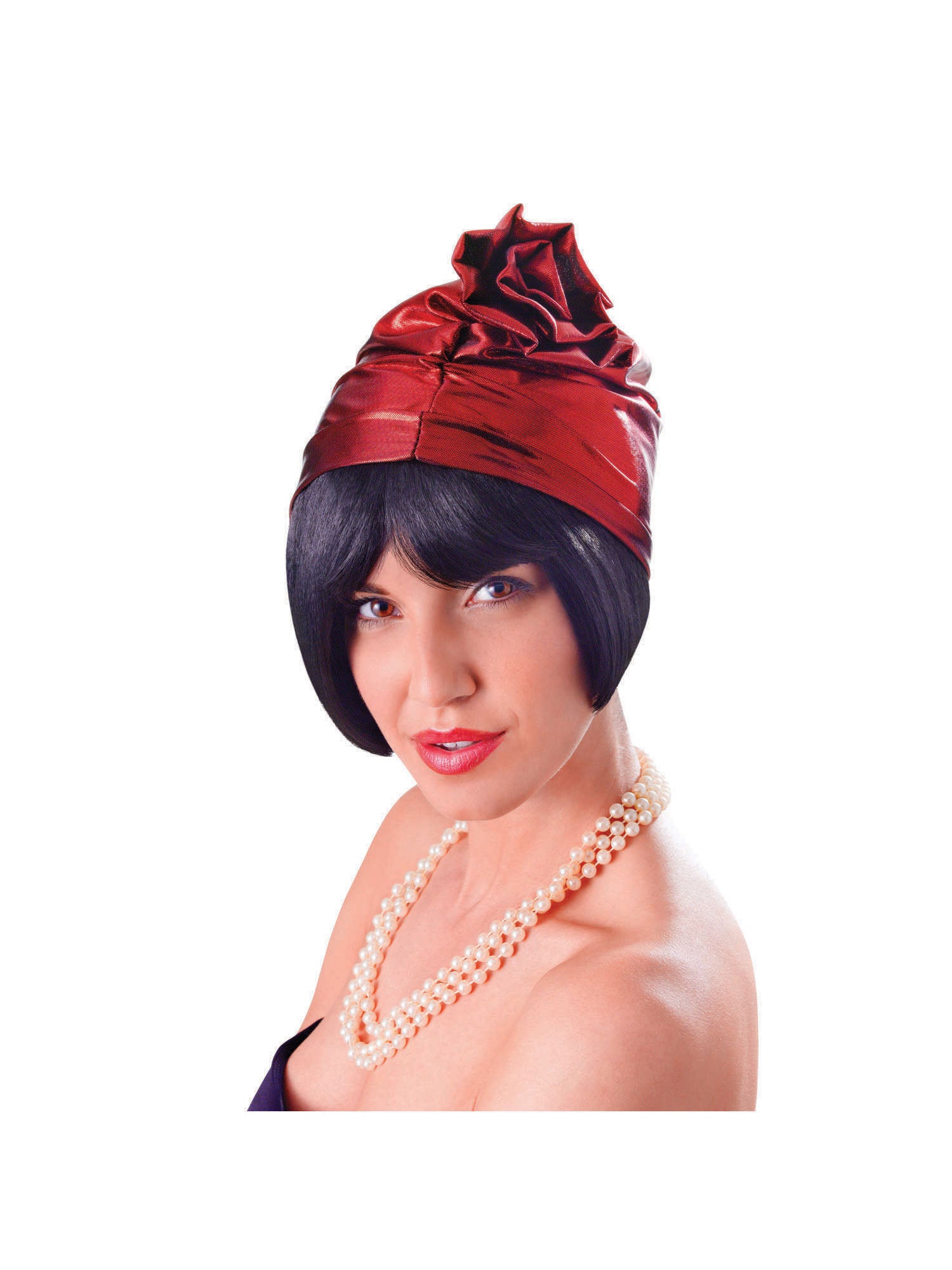 Cloche 20's Hat Red 1
