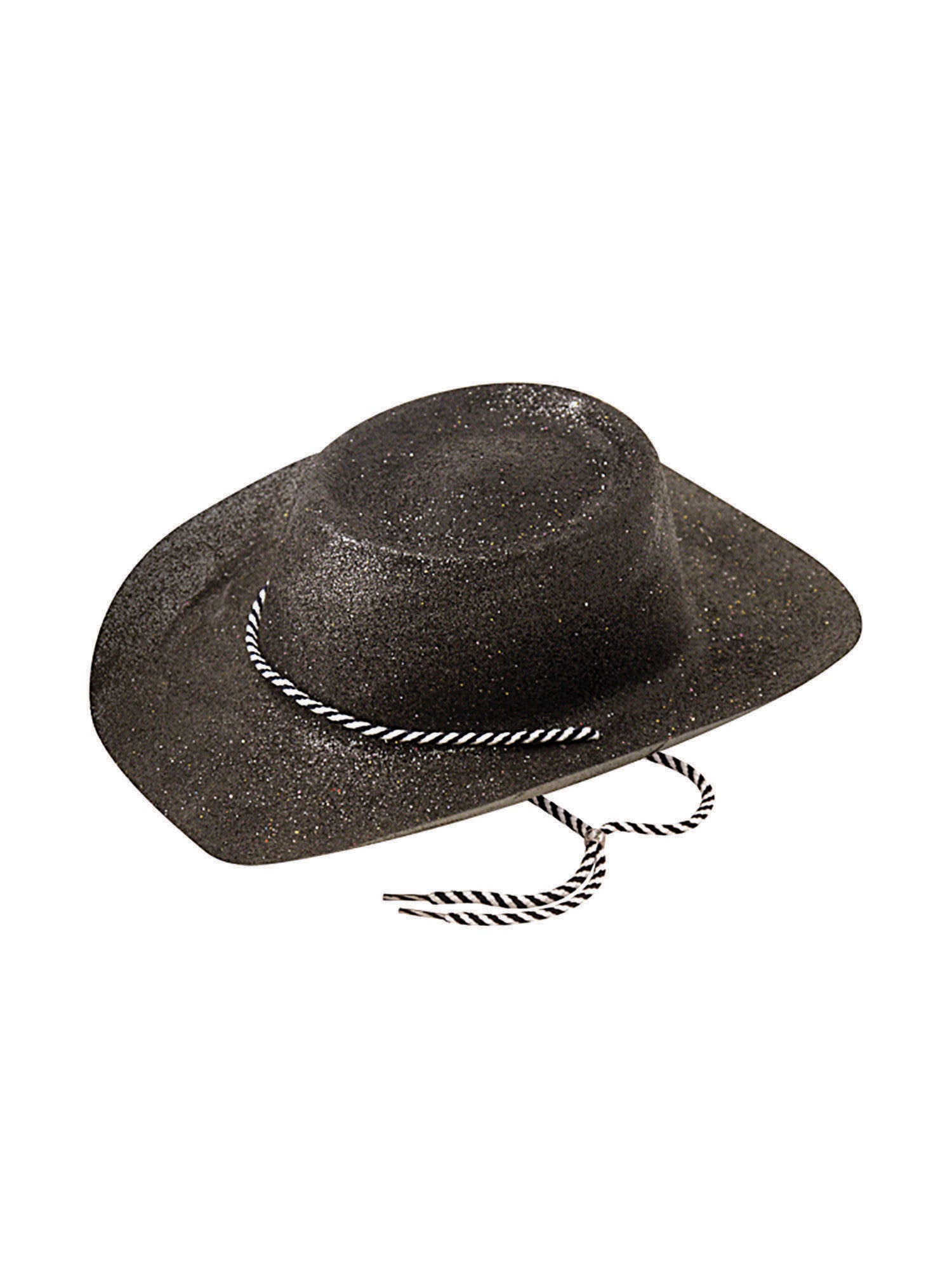 Cowboy Hat Glitter Black 1