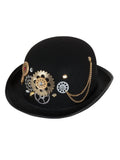 Steampunk Bowler Black 1