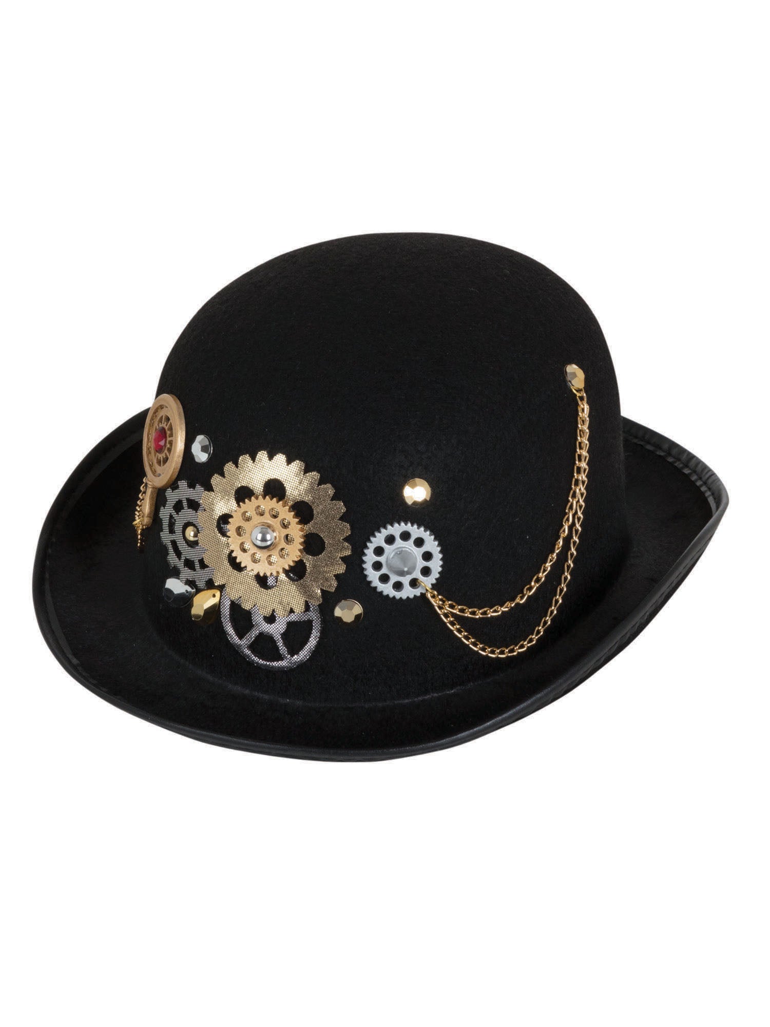 Steampunk Bowler Black 1