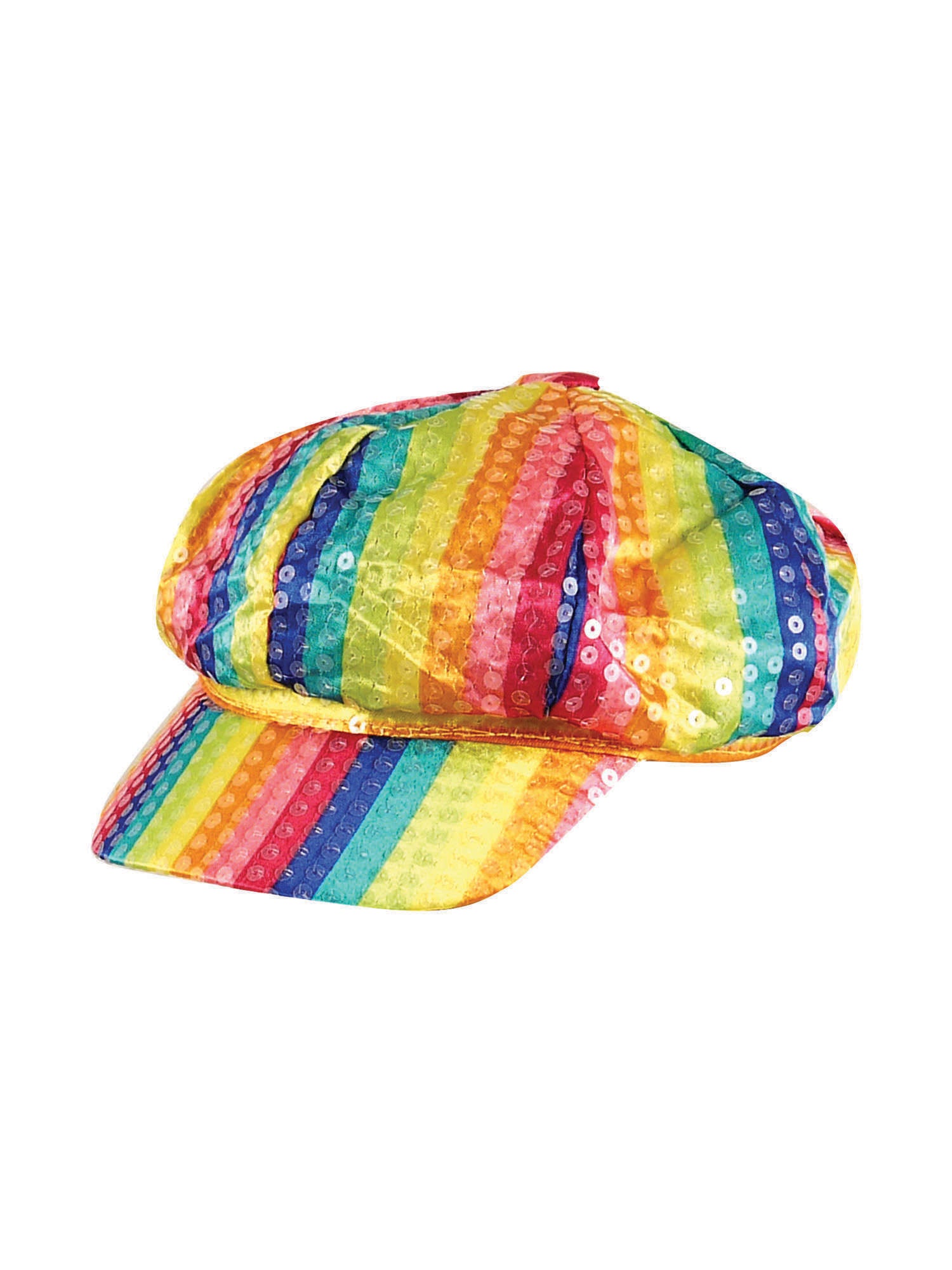 Rainbow Sequin Cap 1