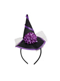 Witch Hat Mini On Headband 1