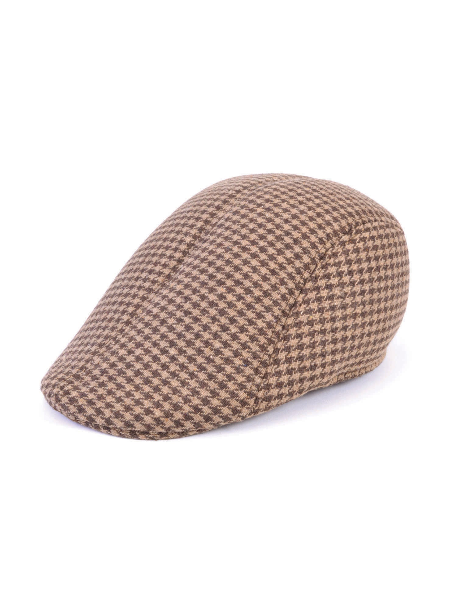 Flat Cap Tweed Brown 1