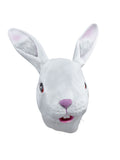 White Rabbit Rubber Overhead Mask 1
