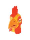 Chicken Mask. Rubber O/Head 1