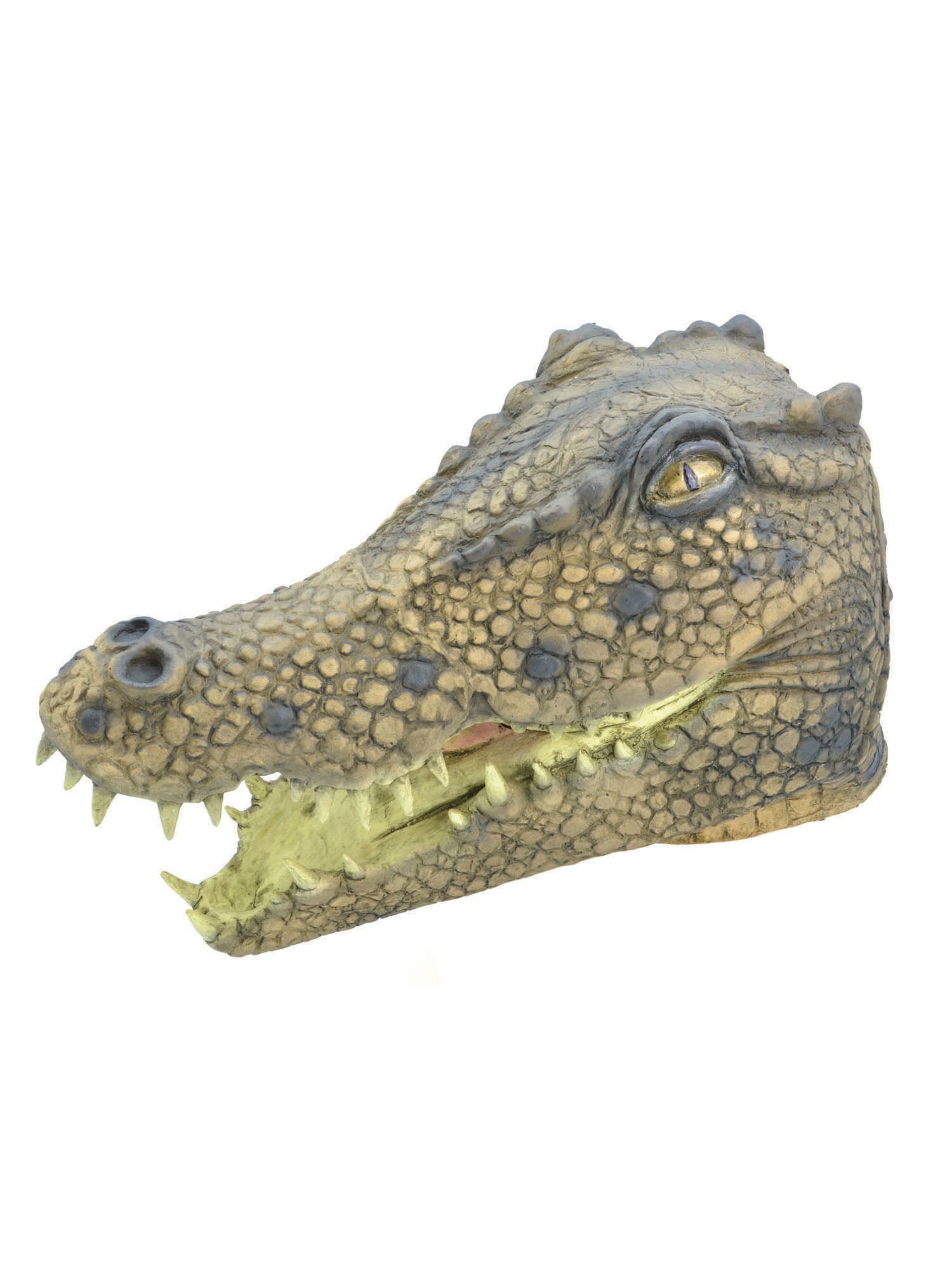 Rubber Overhead Crocodile Mask 1