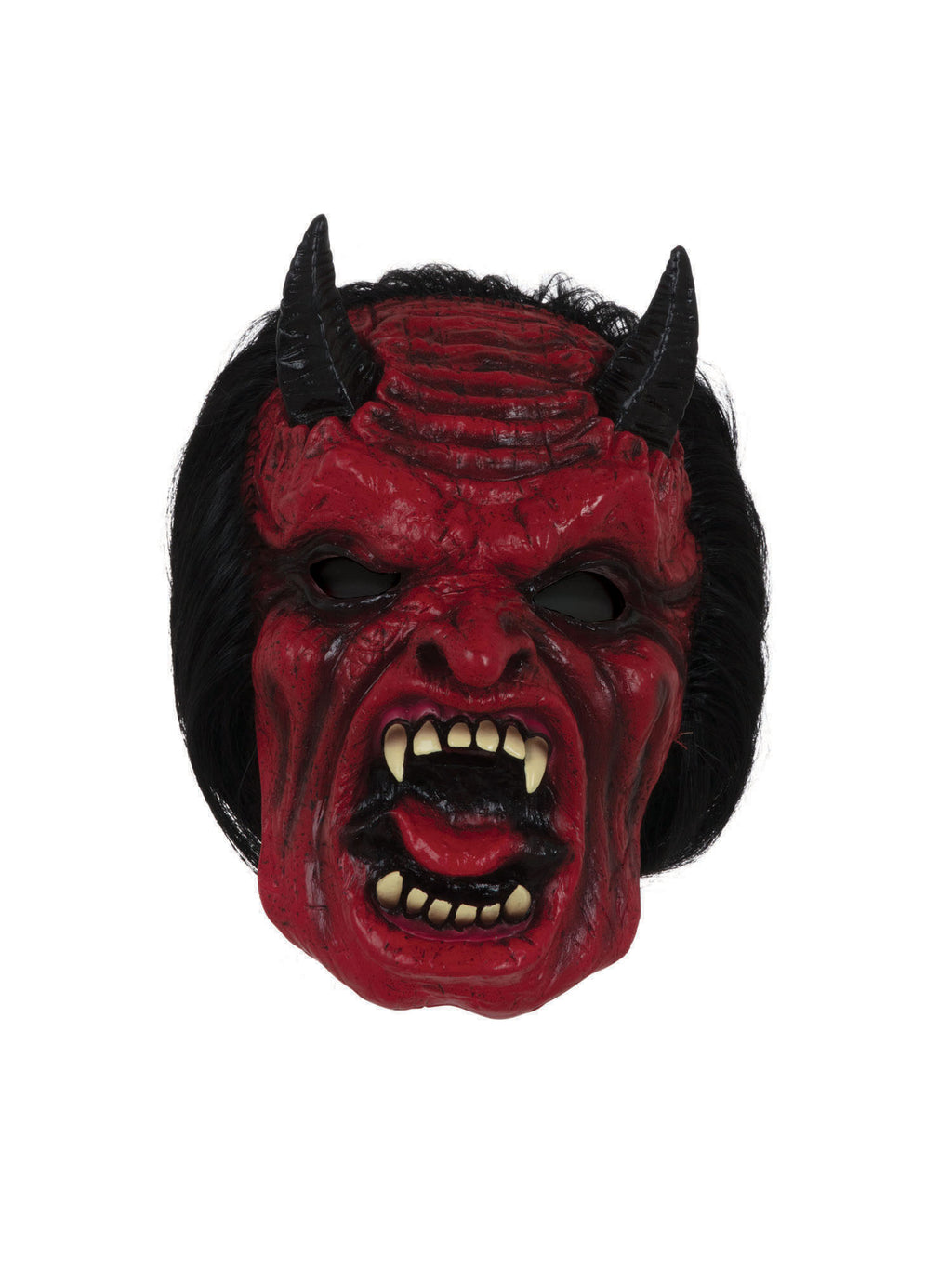 Devil Mask W/Hair *** 1