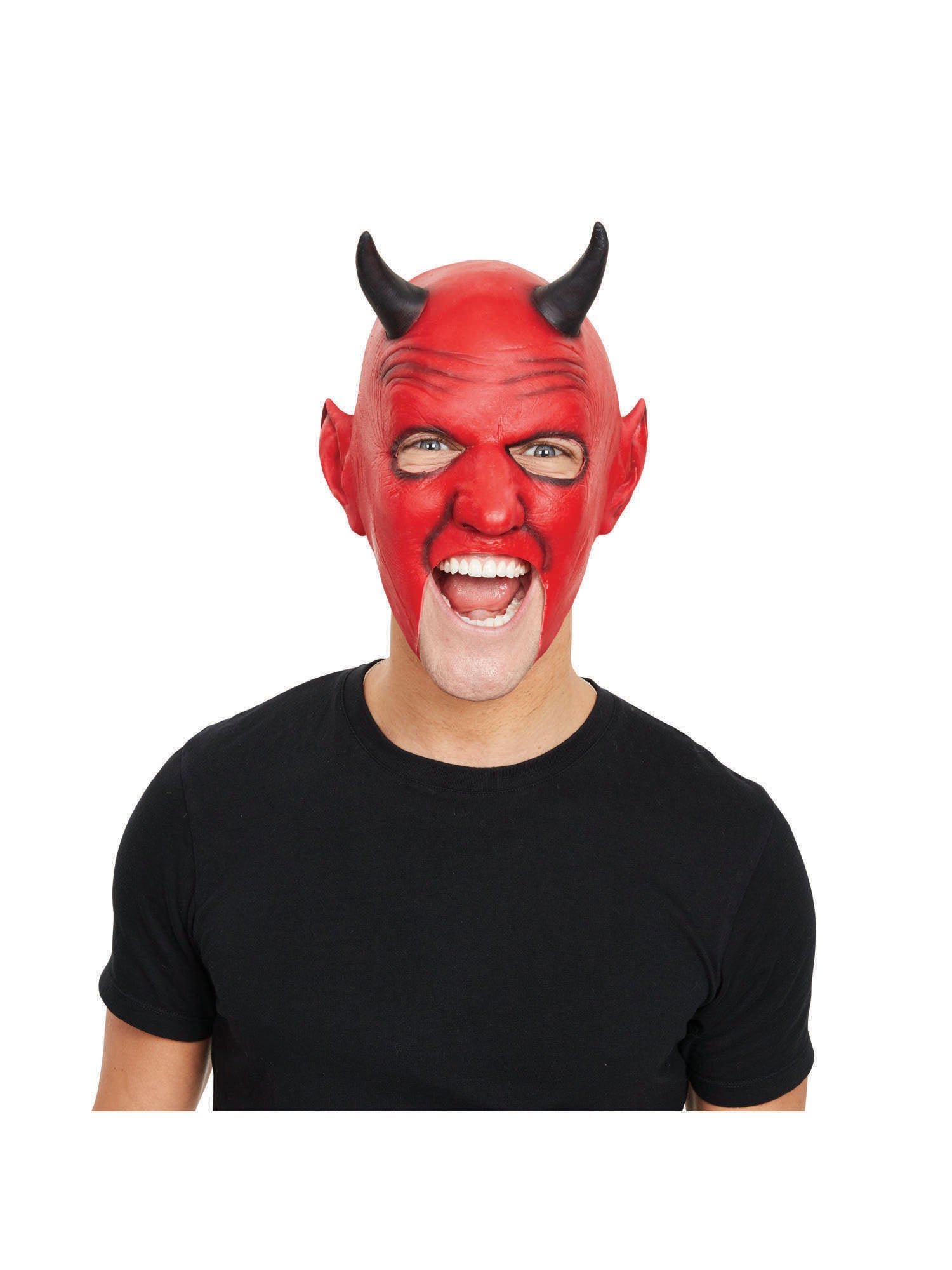 Devil Latex Mask (Mouth Free) 3