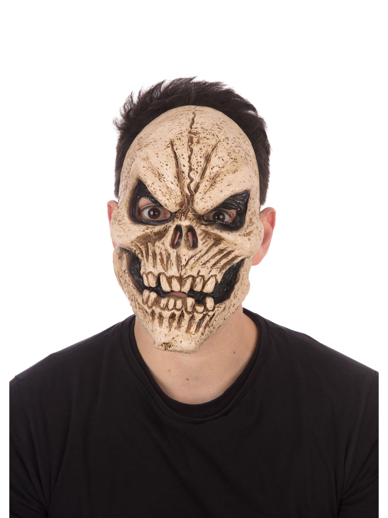 Dark Skeleton Grin Mask 1