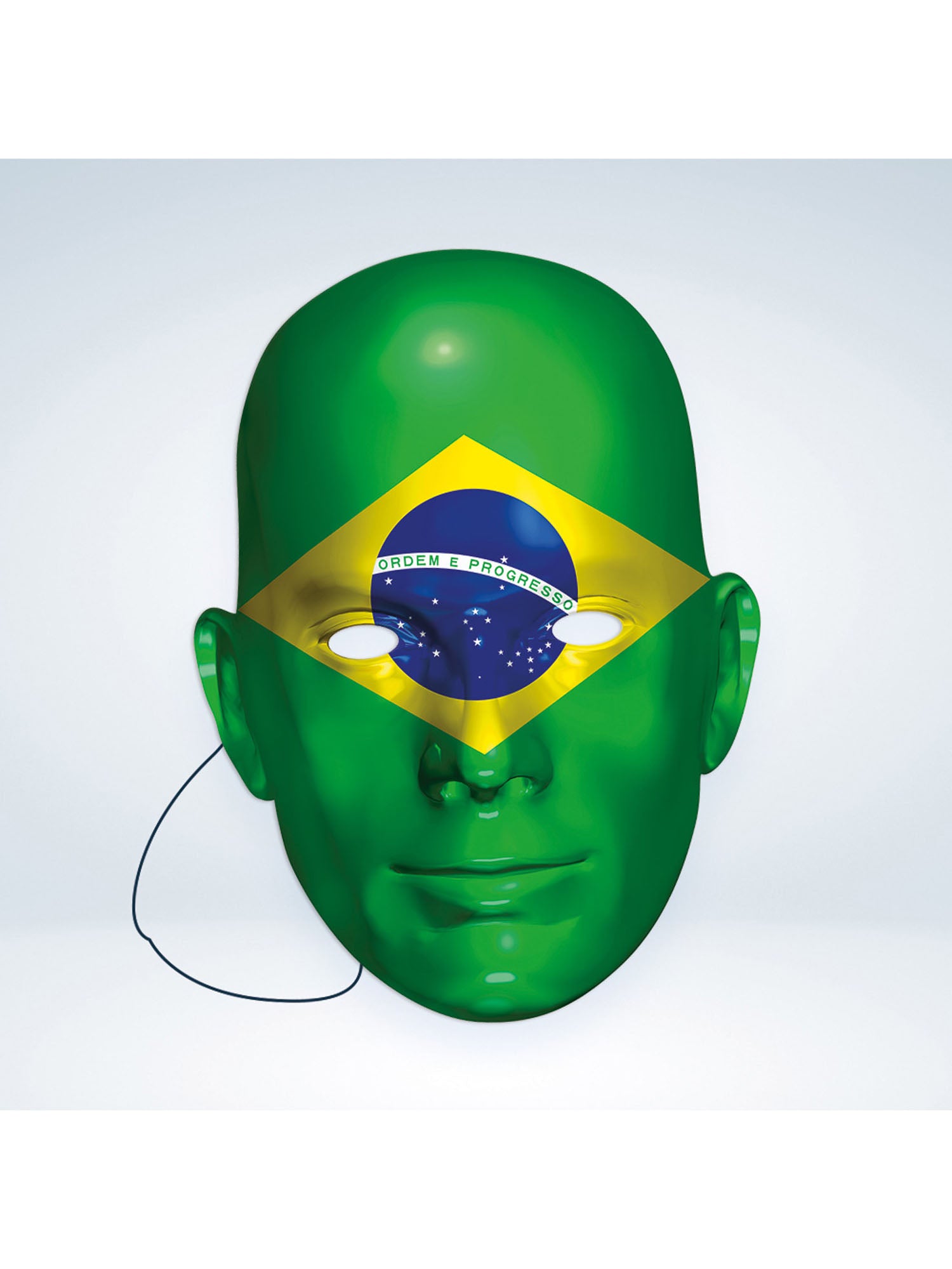 Brazil Flag Face Mask 4