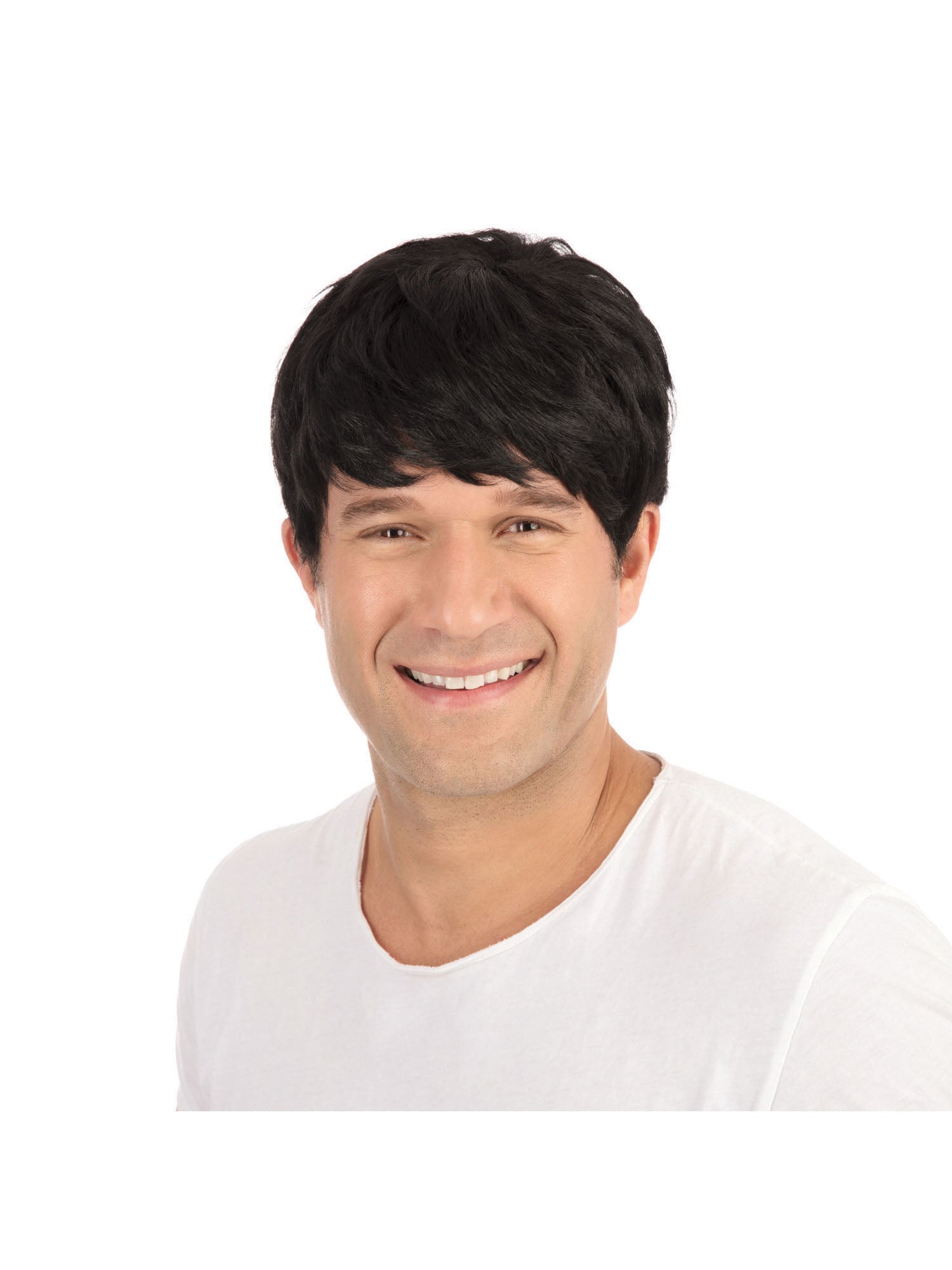 Short Black Wig 1
