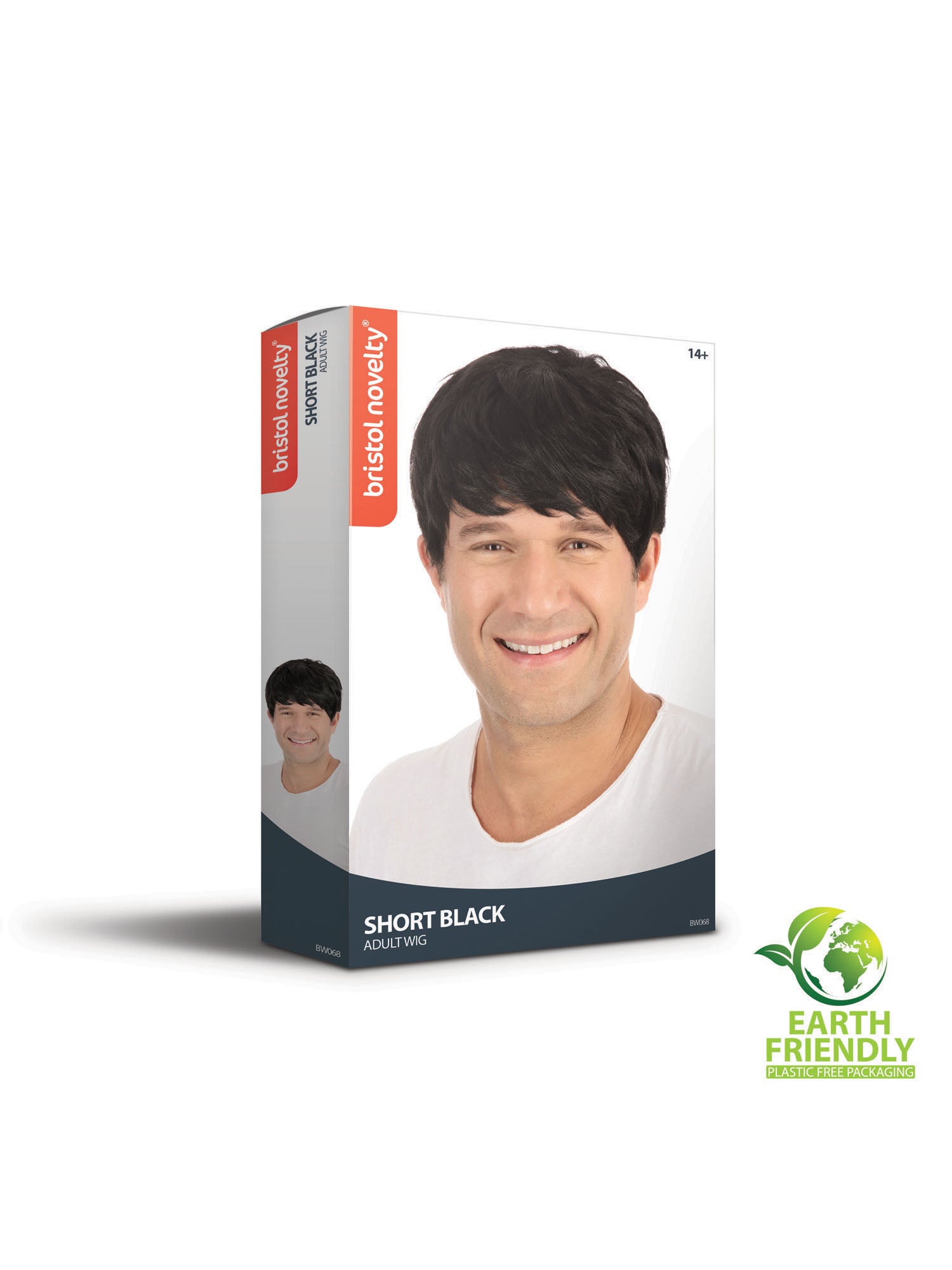Short Black Wig 2
