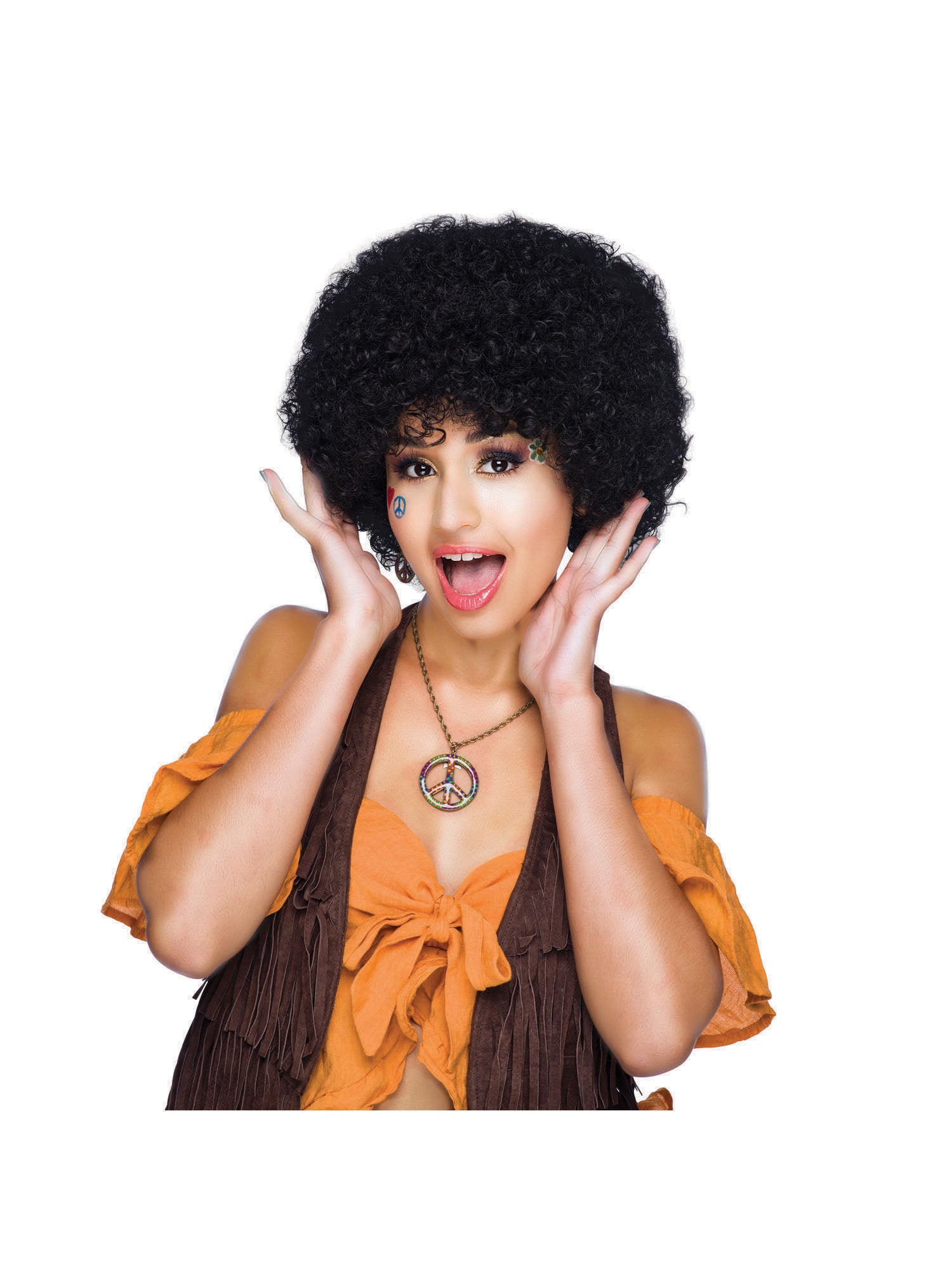 70's Afro Black 2