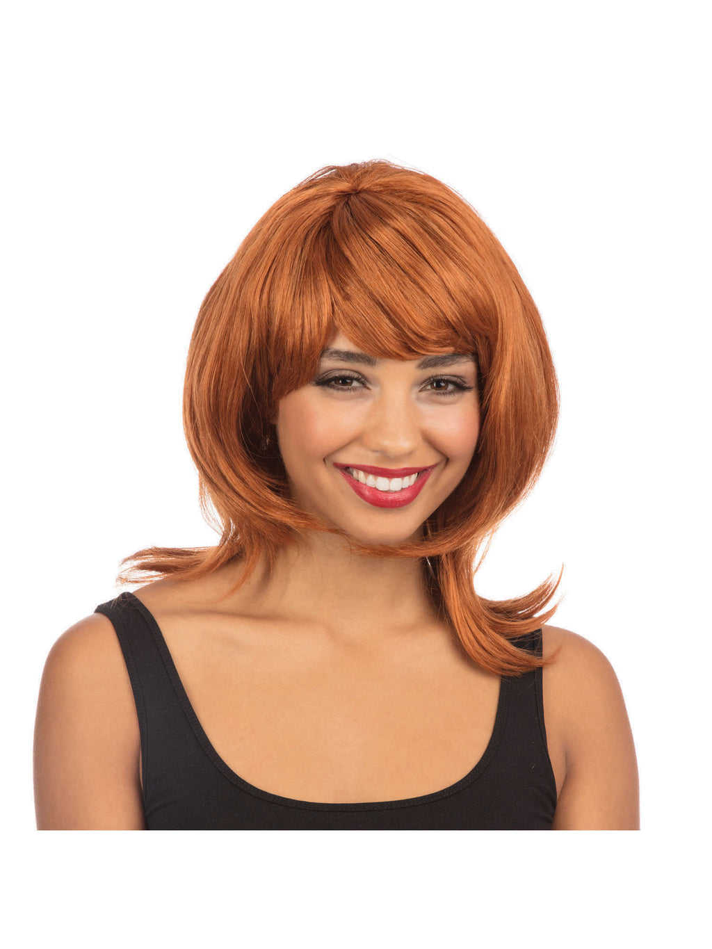 Ginger Layered Female Wig 1
