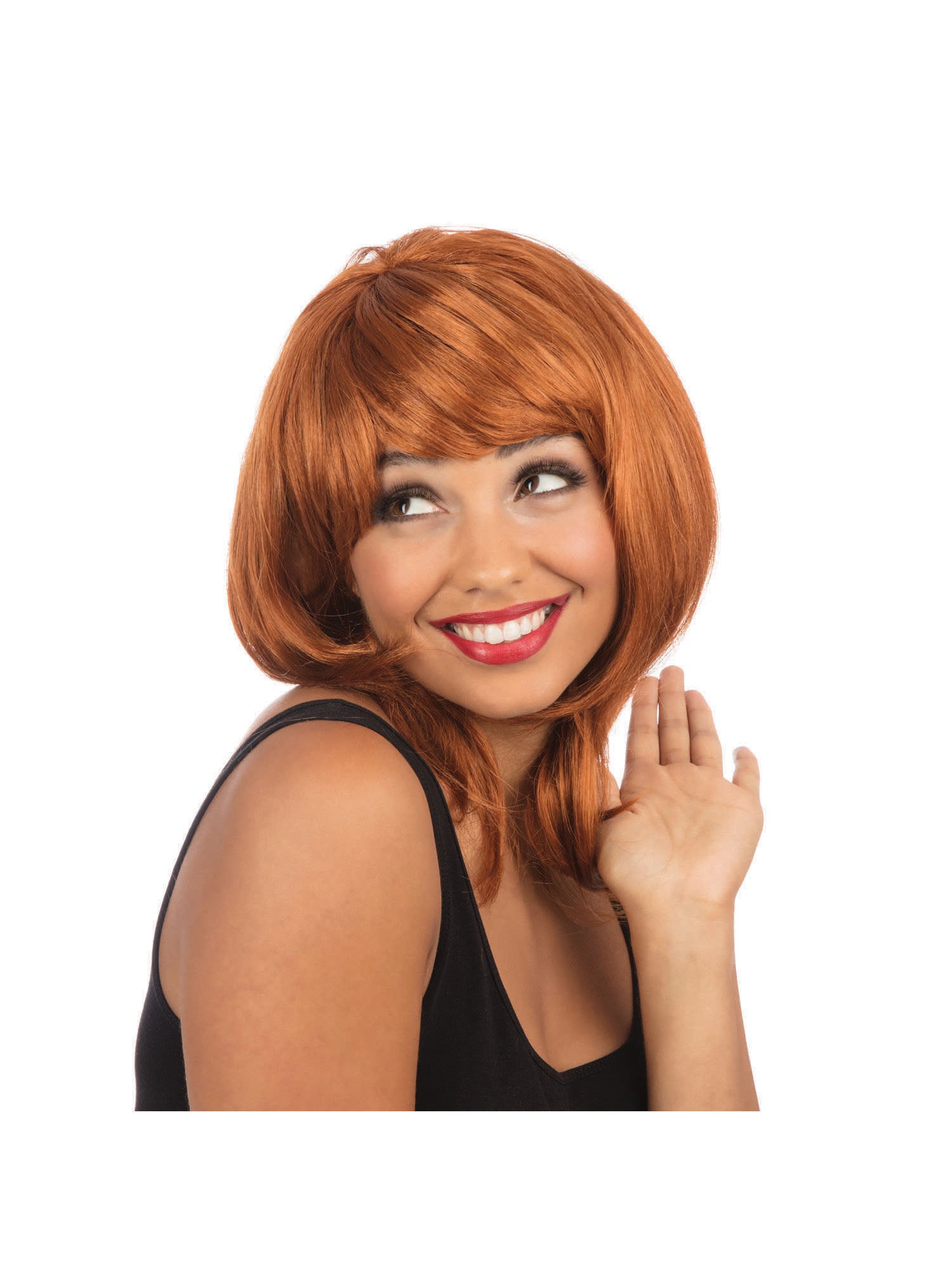 Ginger Layered Female Wig 2