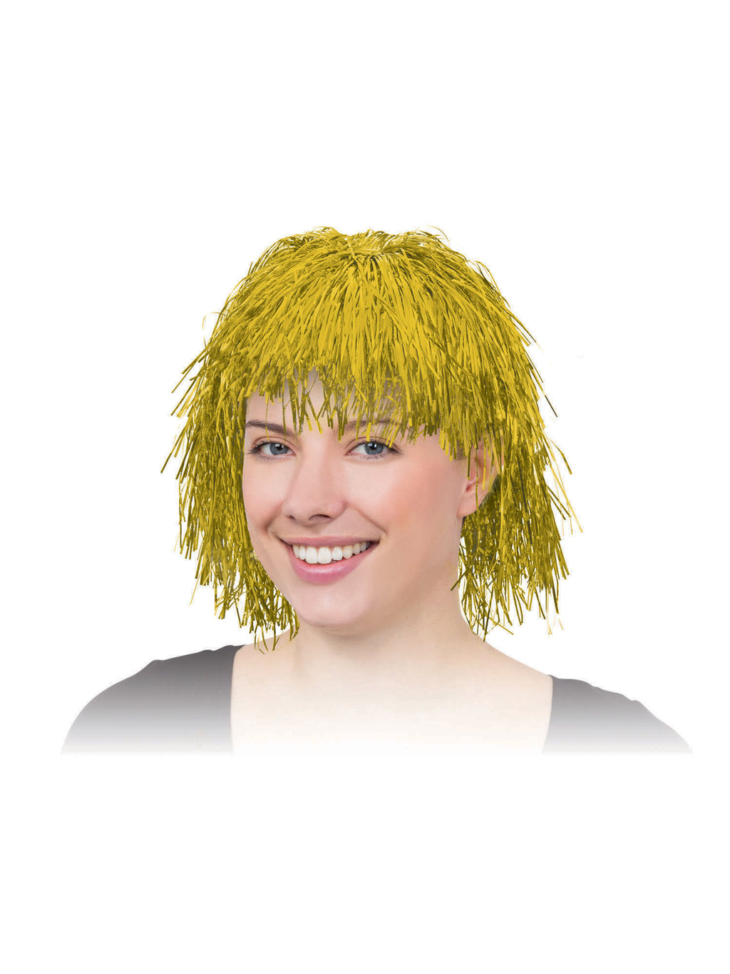 Tinsel Wig. Gold 1