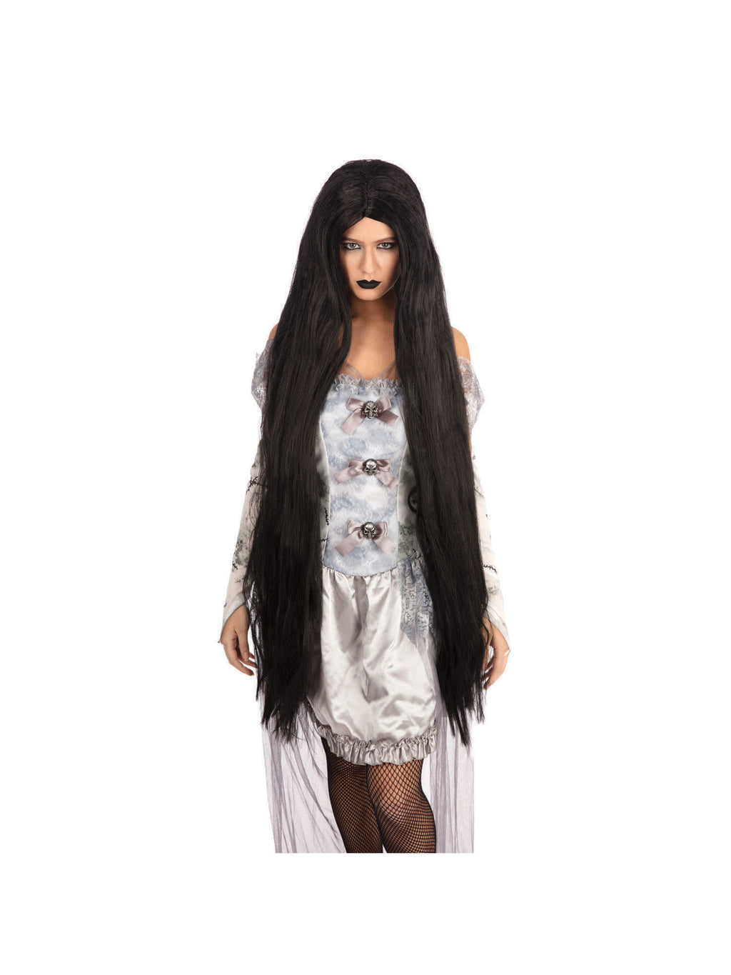 Long 40In Wig - Black 1