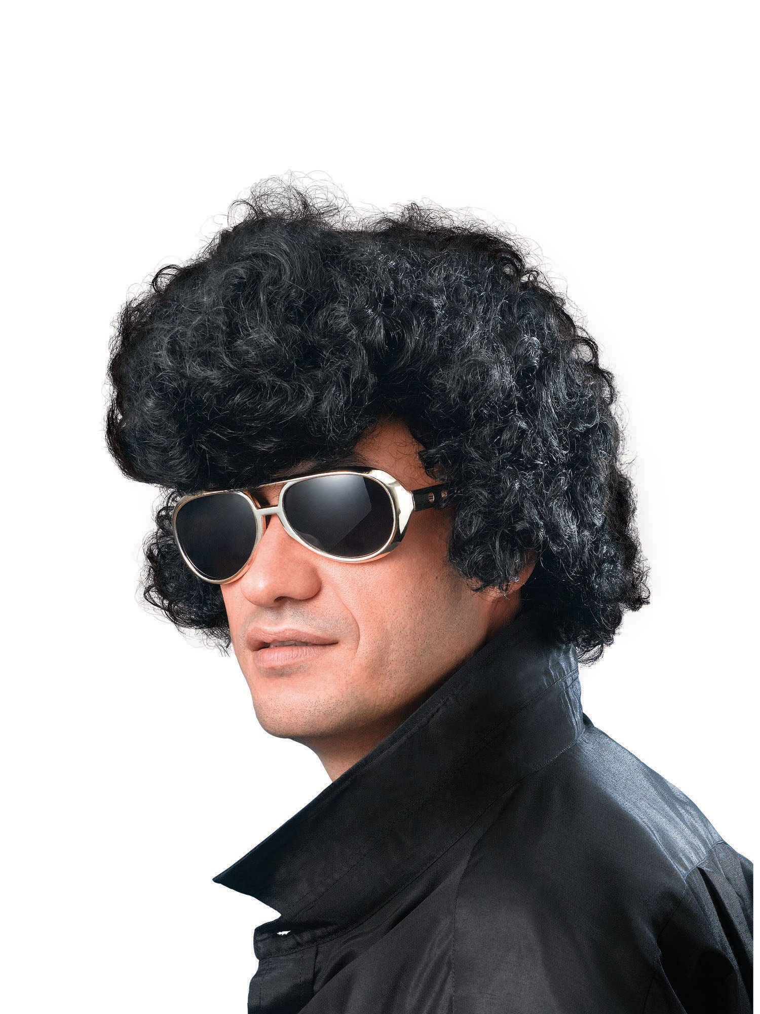Rock Star (High Quiff) Budget Wig 1