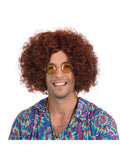 Hippy Man Wig - Brown/Black 1