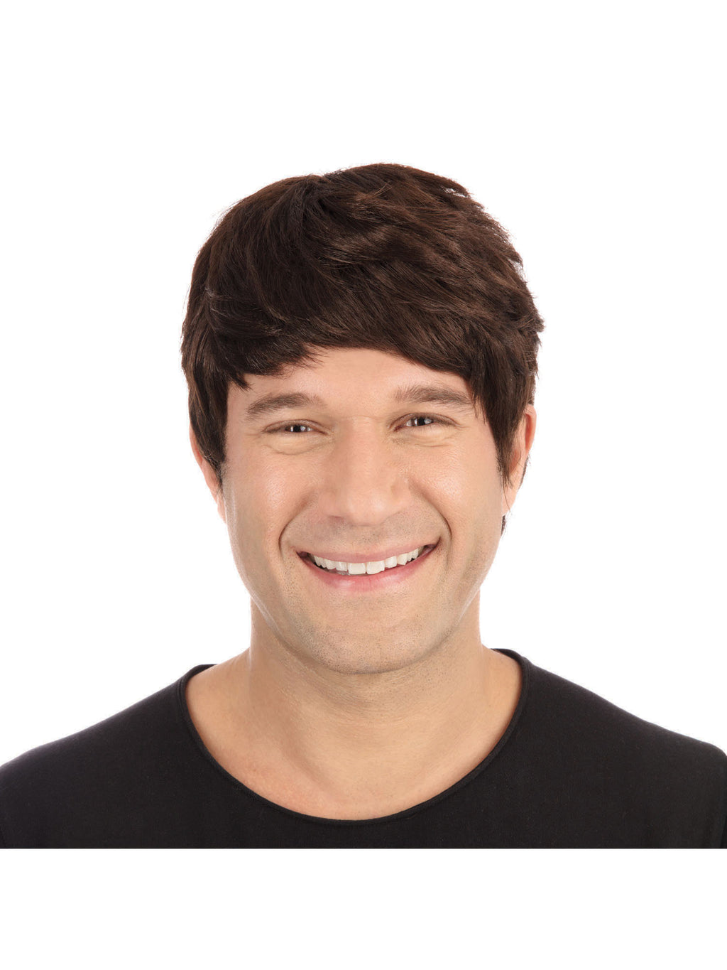 Short Brown Men's Wig 1