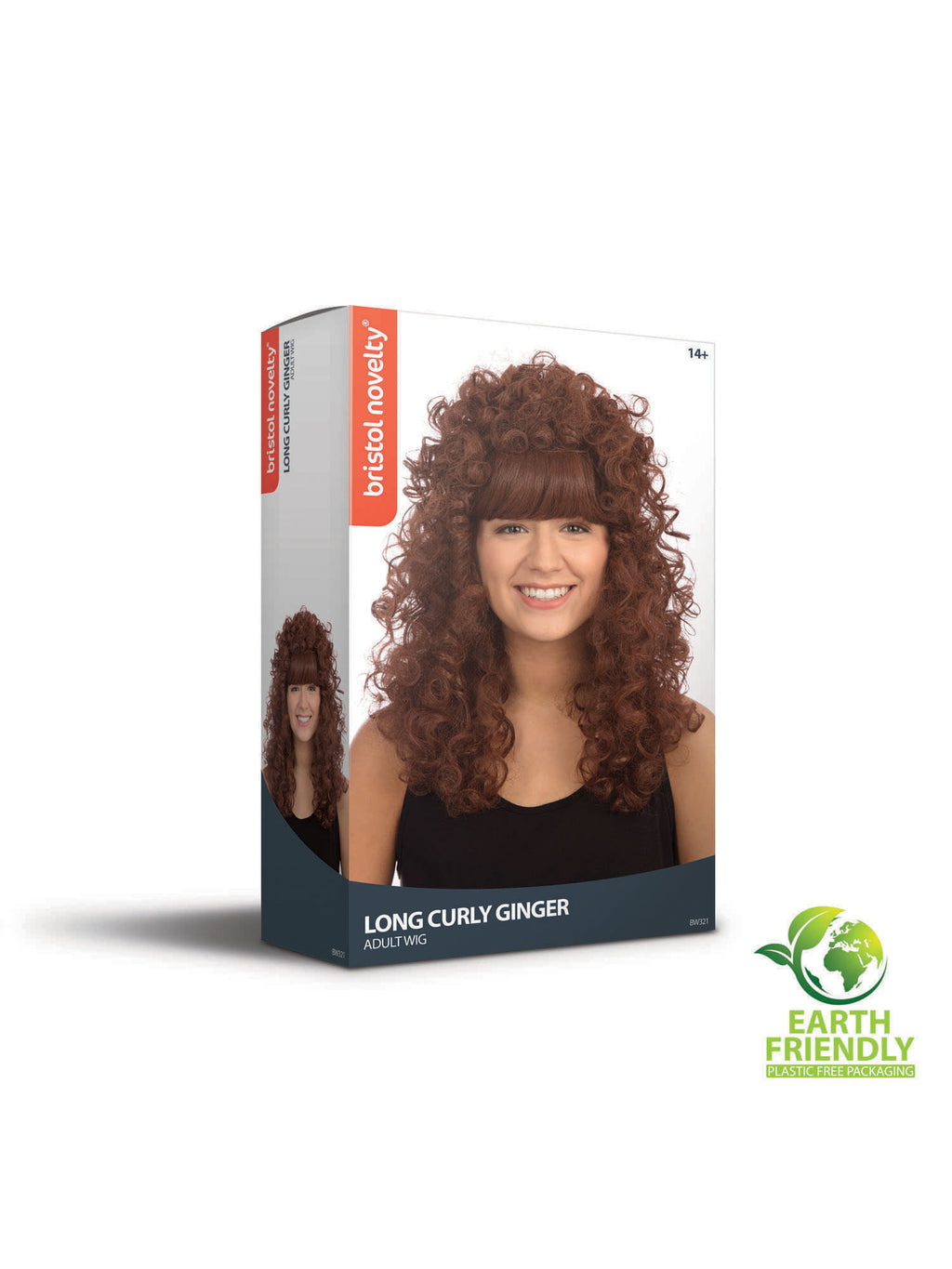 Curly Long Ginger Wig 2