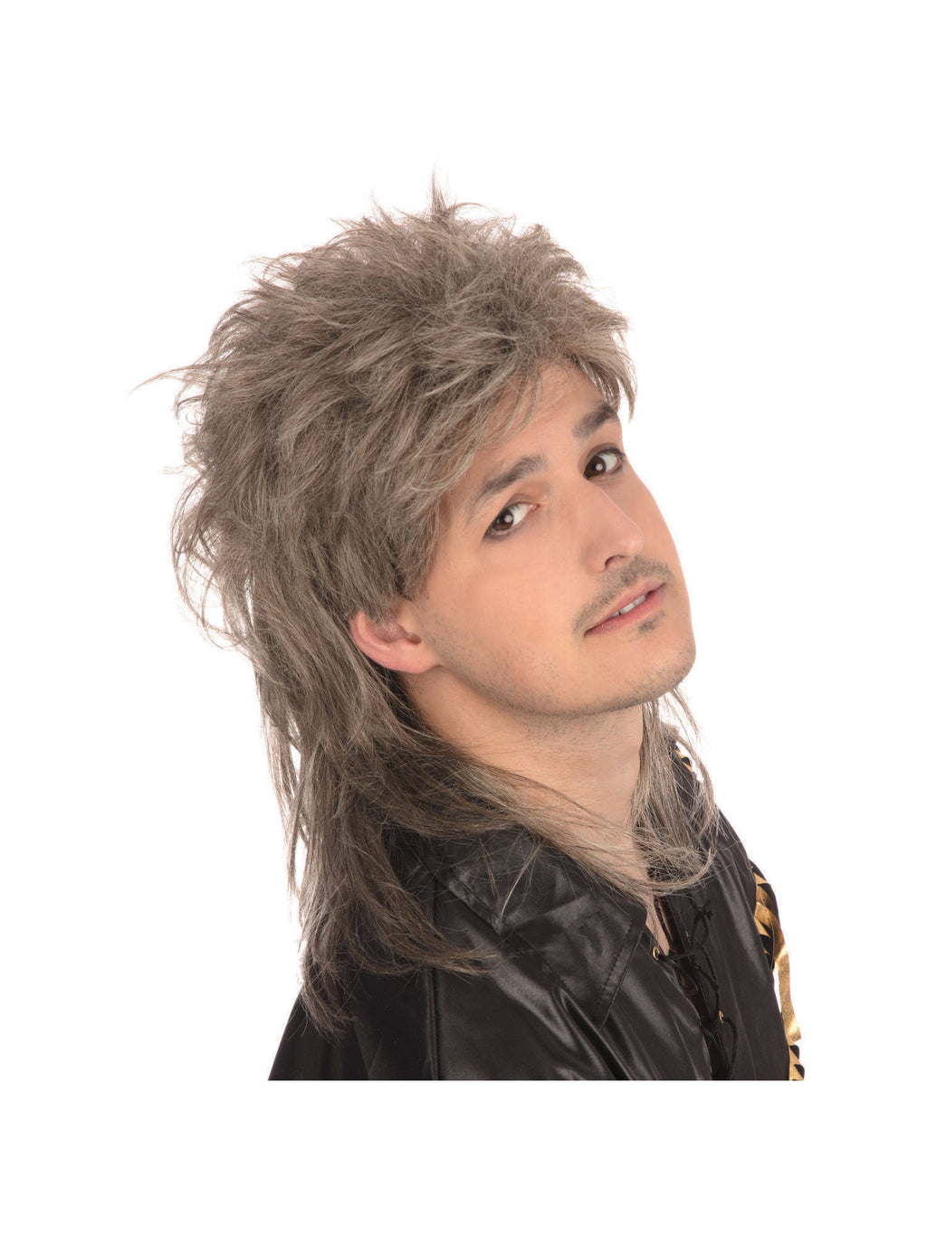 Mullet Wig Deluxe.Brown/Blonde 1