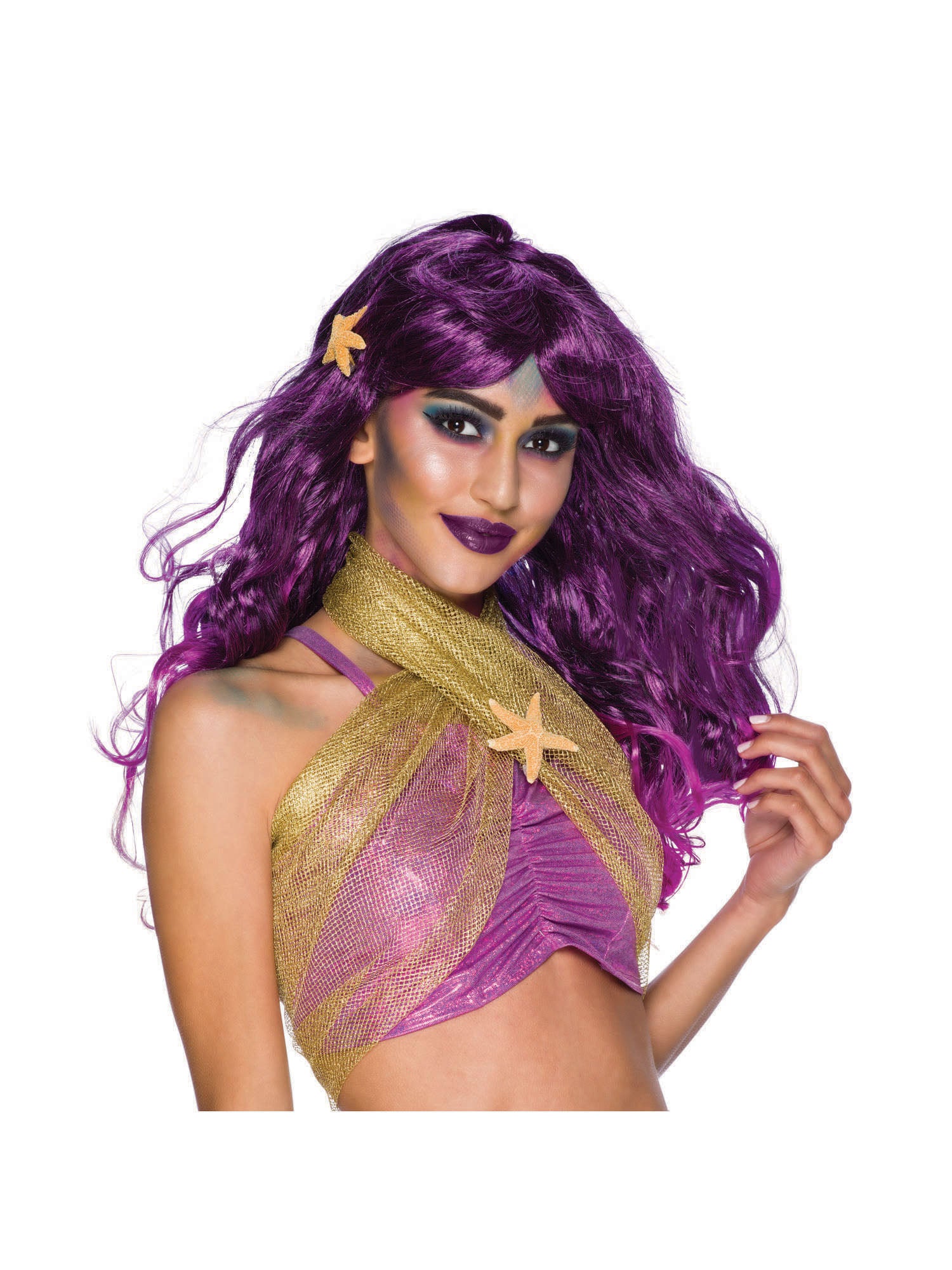Temptress Purple Wig 2