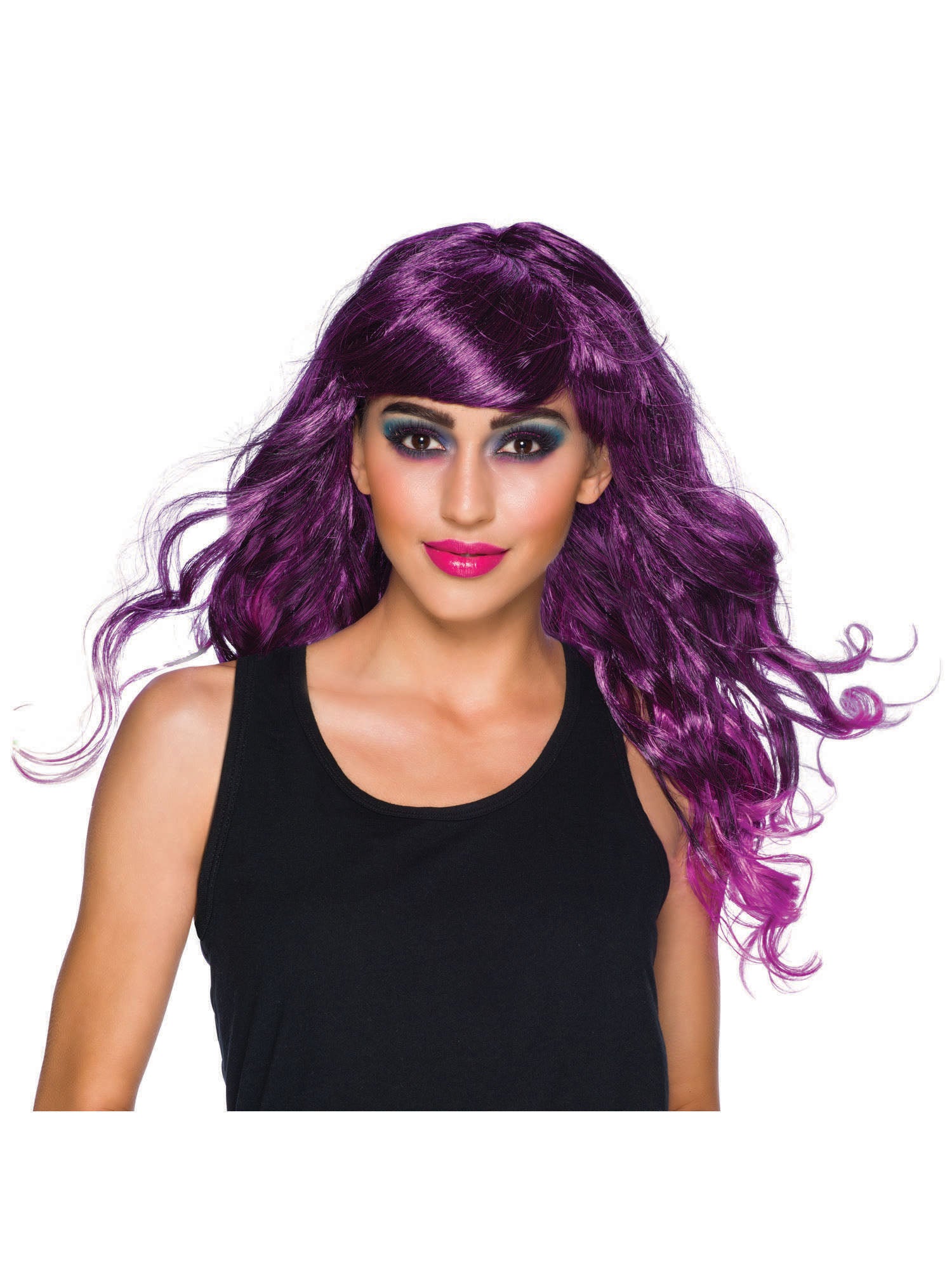 Temptress Purple Wig 3