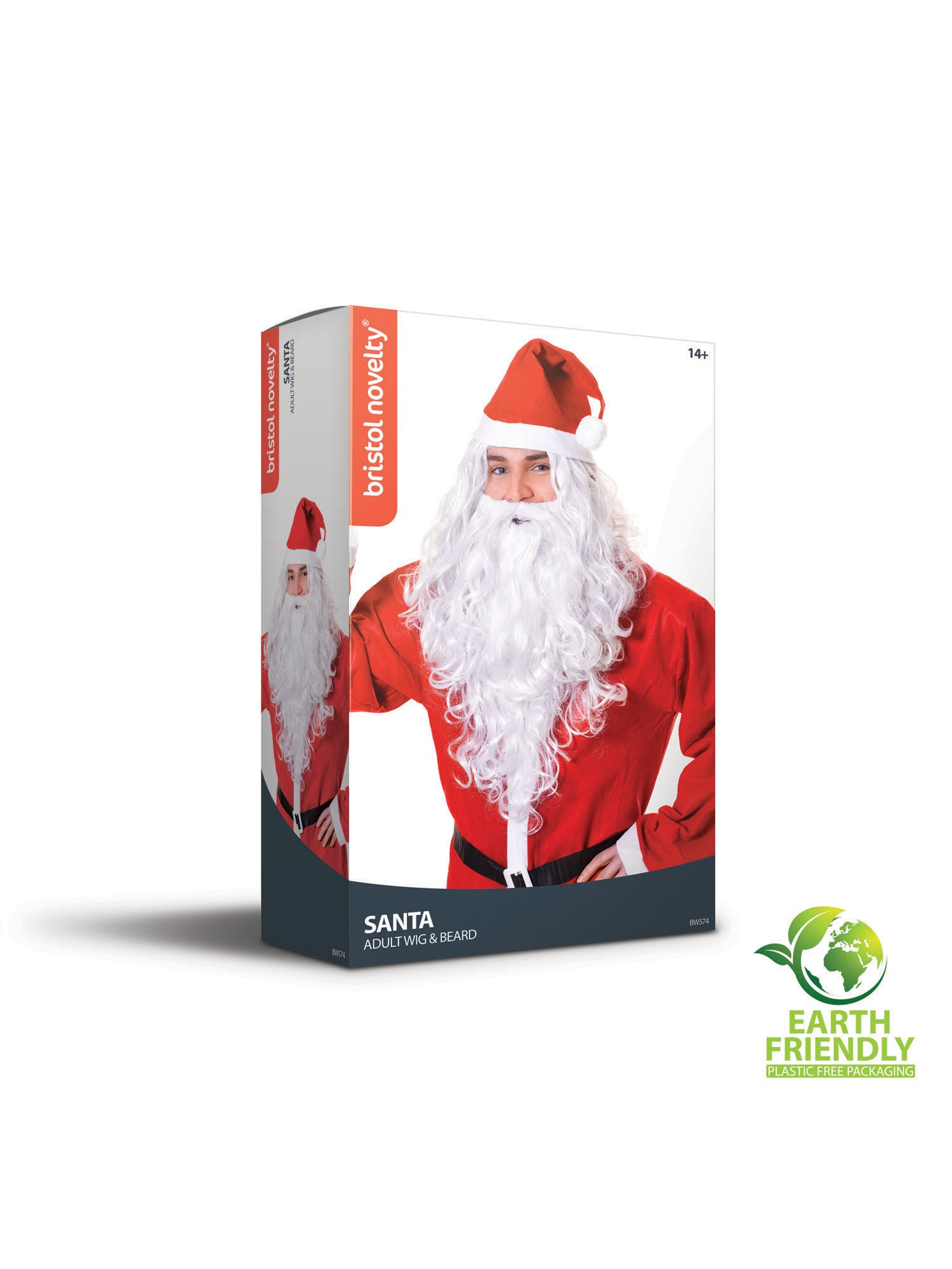 White Santa/Wizard Wig And Beard 2