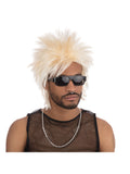80'S Rock Idol Wig. Blonde 1
