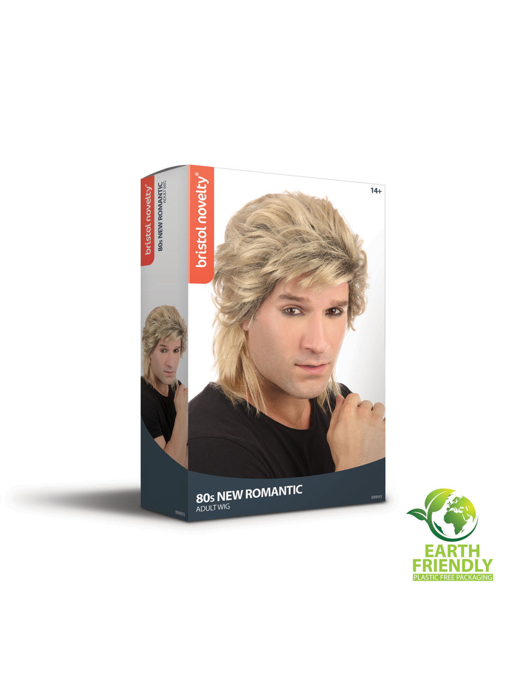 80's New Romantic Wig. Male (Boxed) 3