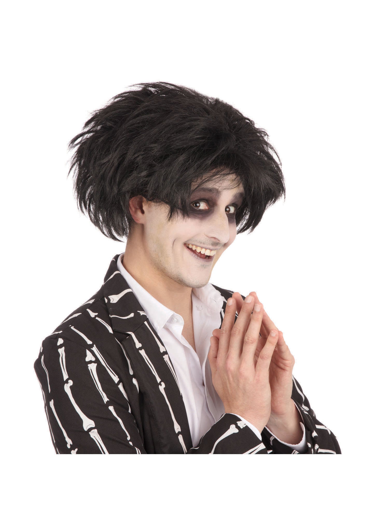 80's Spikey Rock Star Wig 1