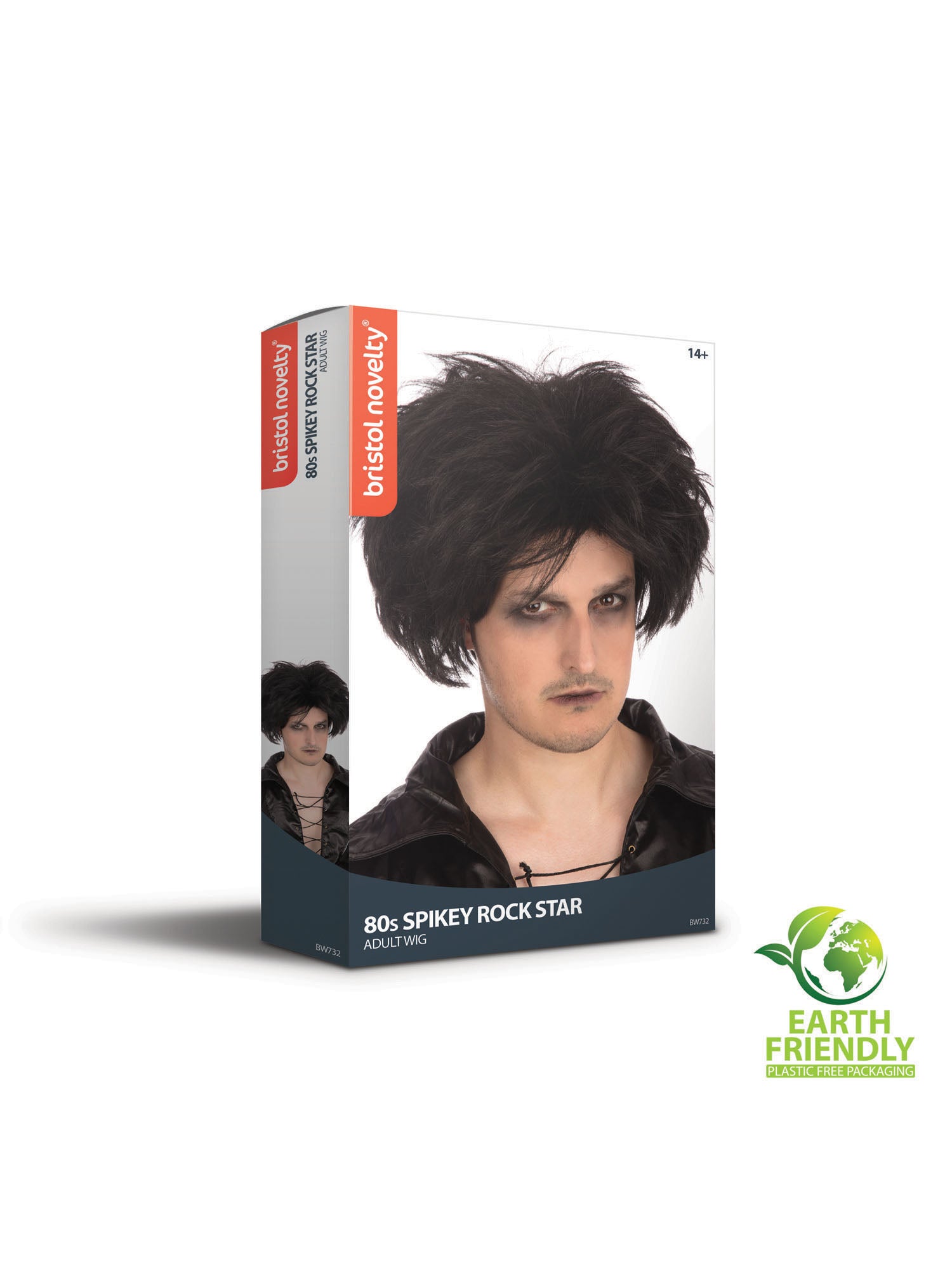 80's Spikey Rock Star Wig 3