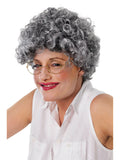 Old Lady Curly Wig 1