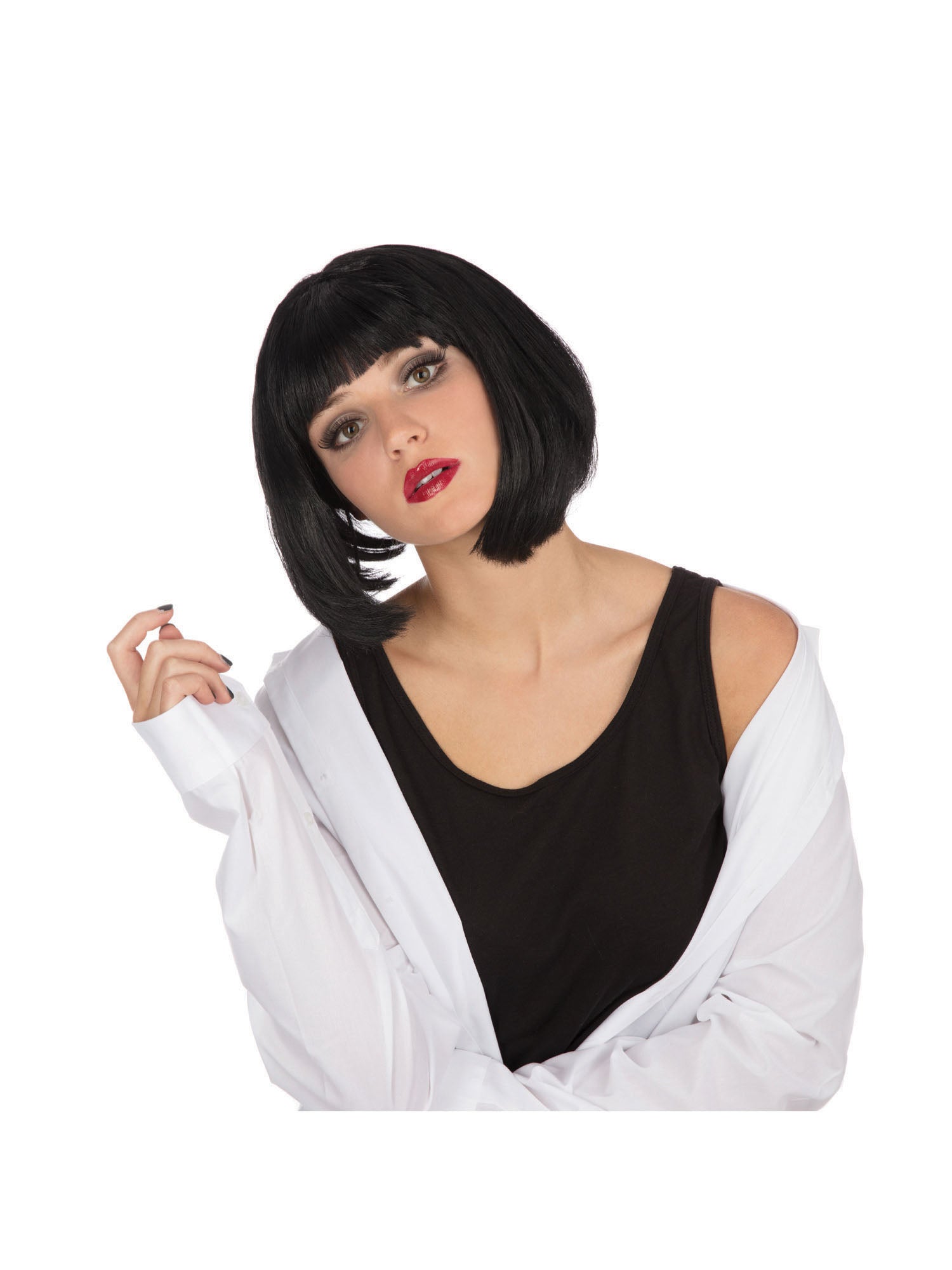 Black Mia Wig 1